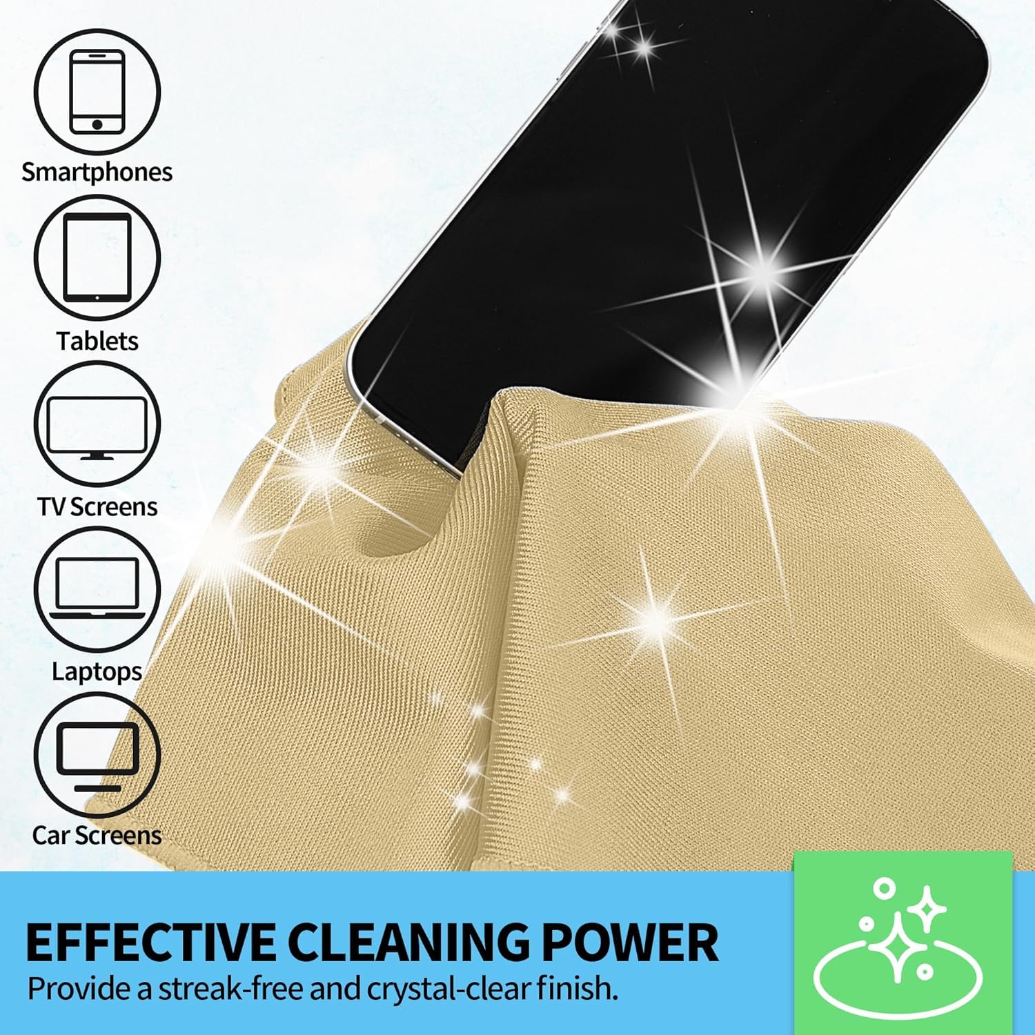 Microfiber Cleaning Cloth (6 Count)