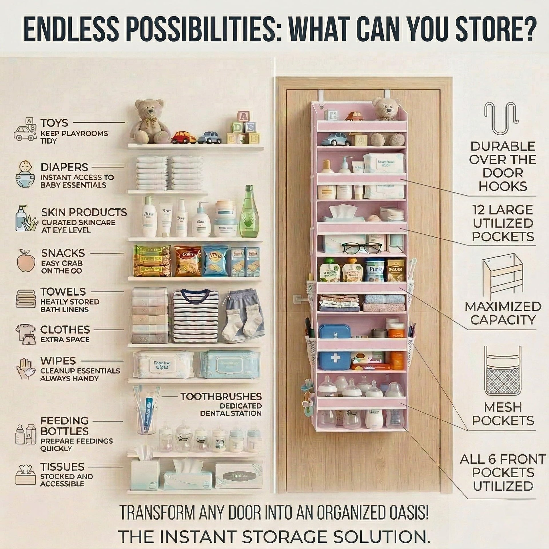 Over the Door Organizer