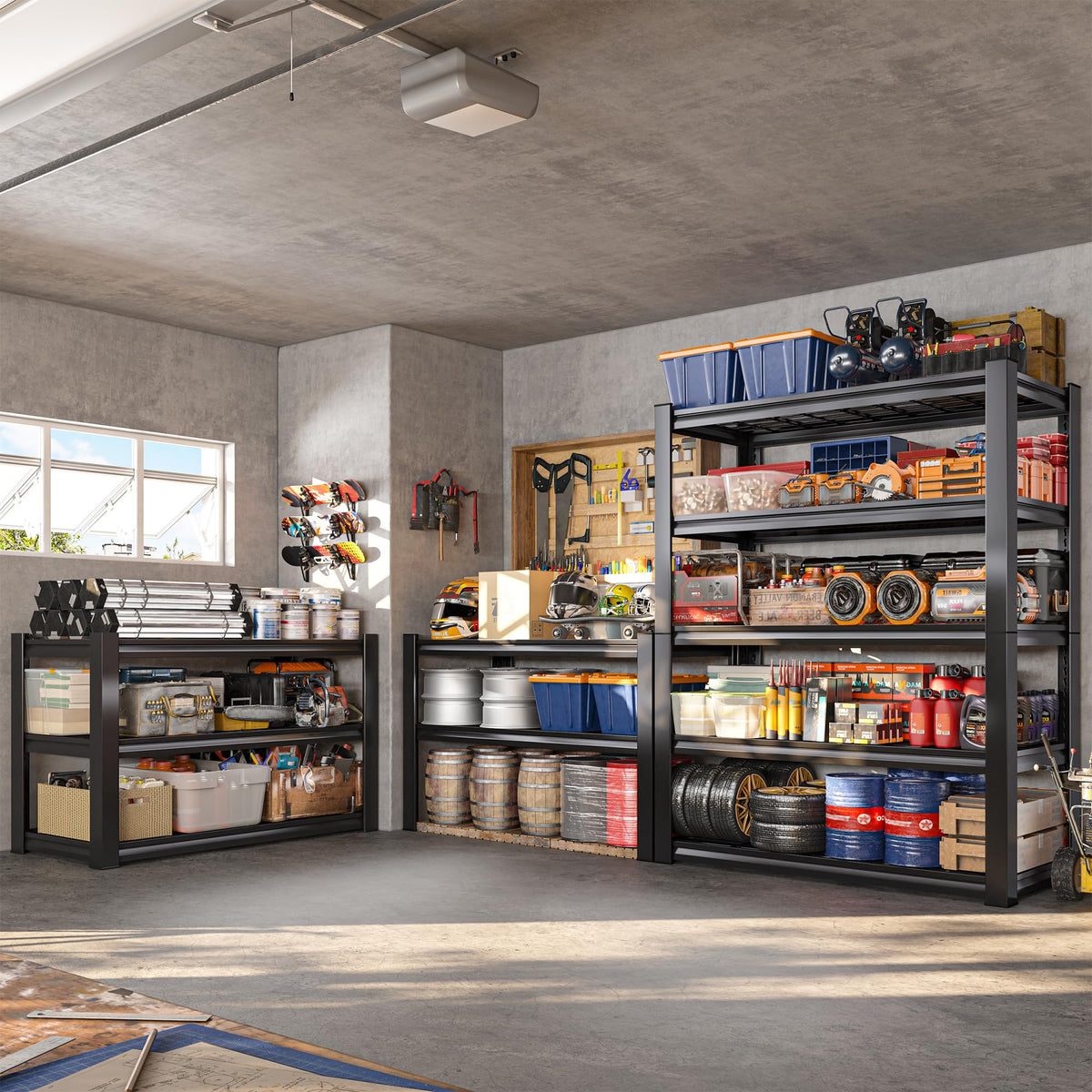 2 Pack Commercial Heavy Duty Shelving (2 Count)
