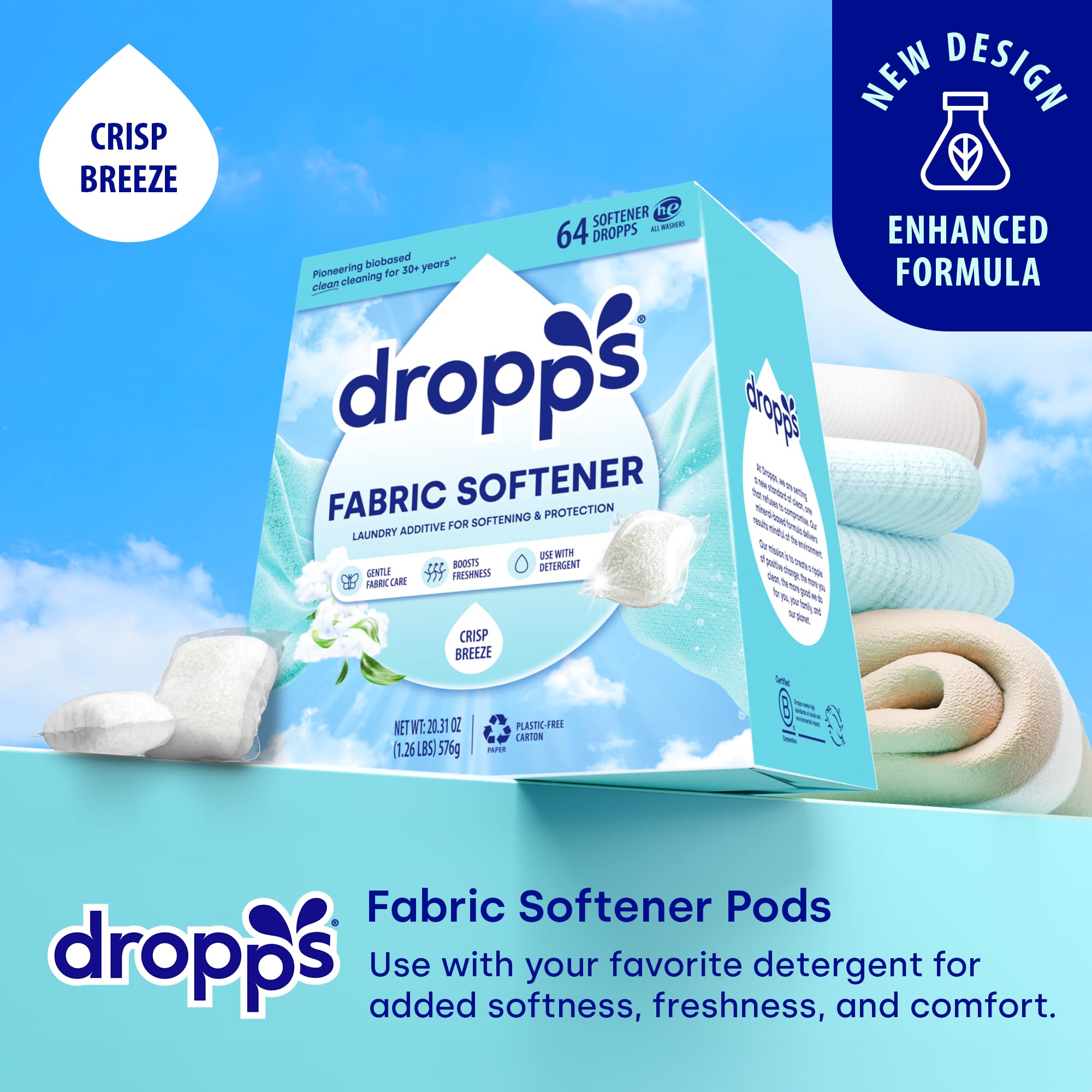 Fabric Softener Pods (64 Count)