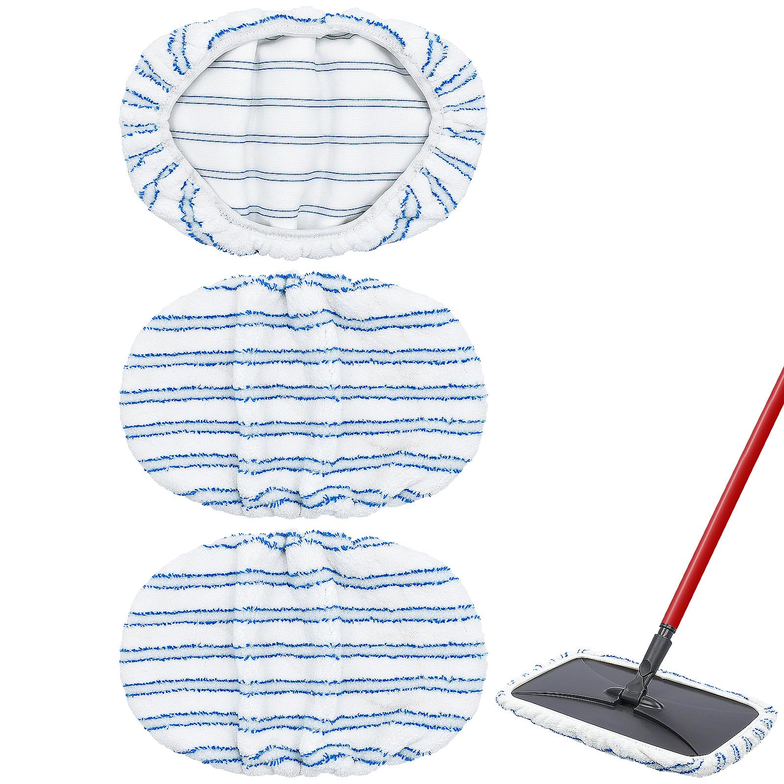Mop Heads Replacements for Ocedar Hardwood Floor 'N More Microfiber Mop (3 Count)