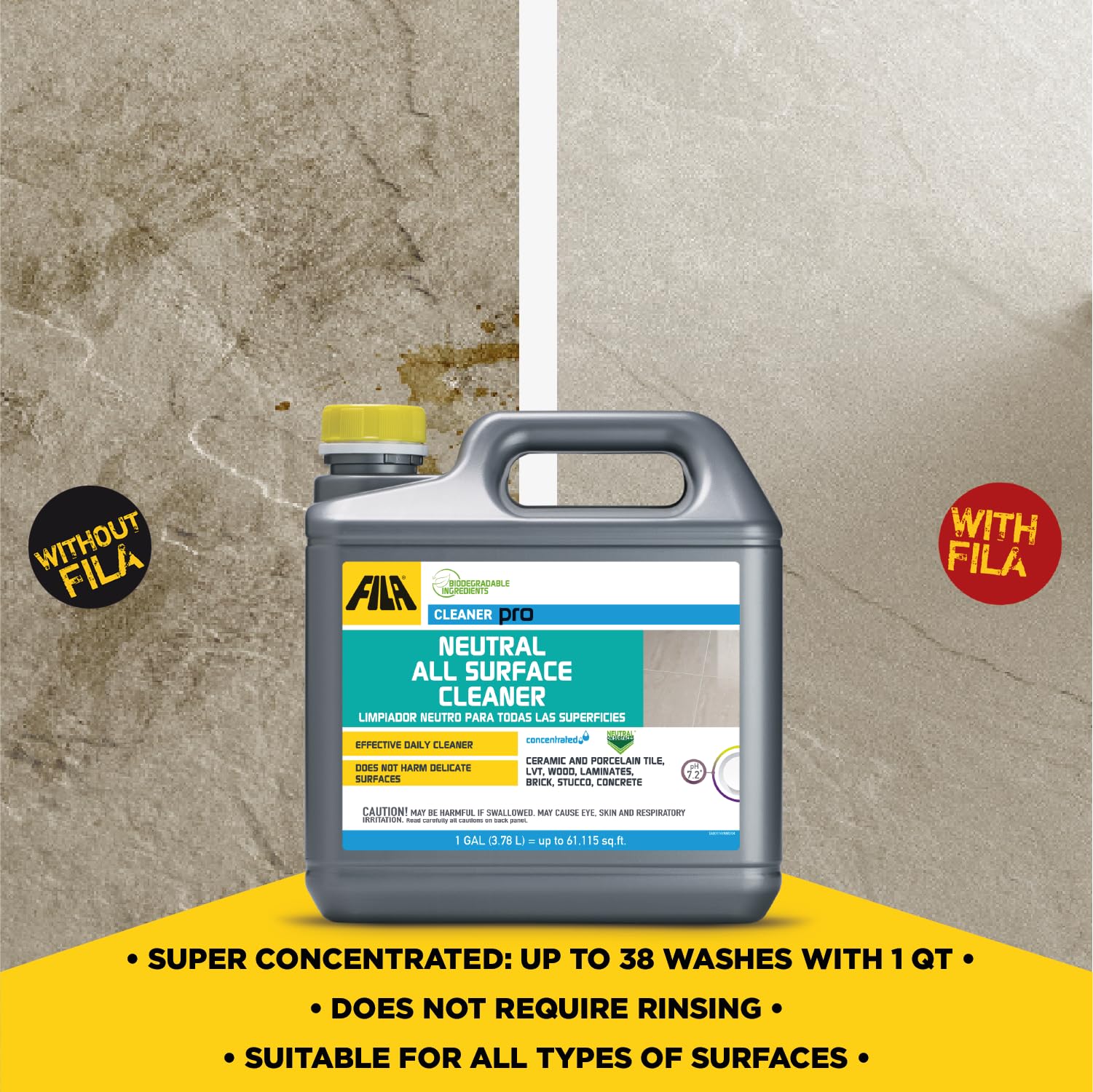 CLEANER PRO Neutral All Surface Cleaner (128 Fl Oz)
