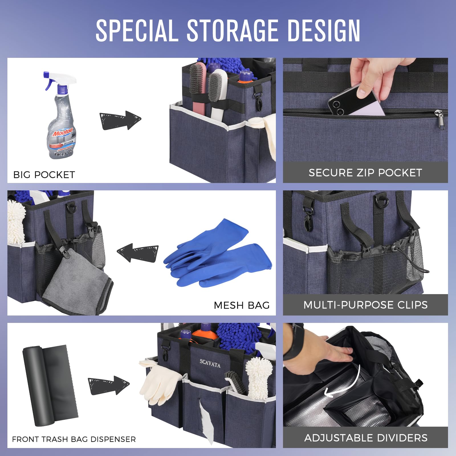 Wearable Caddy Bag