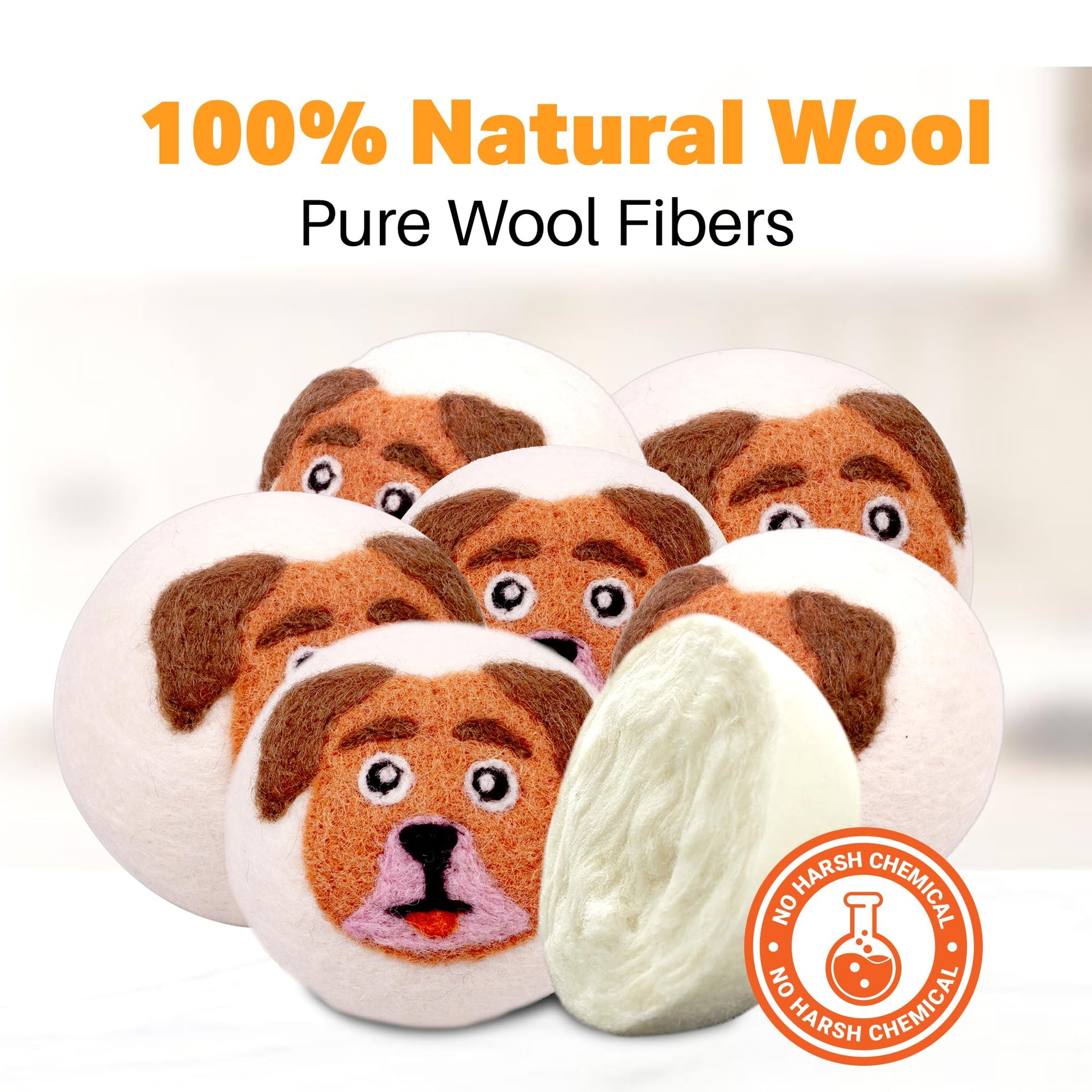 Wool Dryer Balls 6 (6 Count)