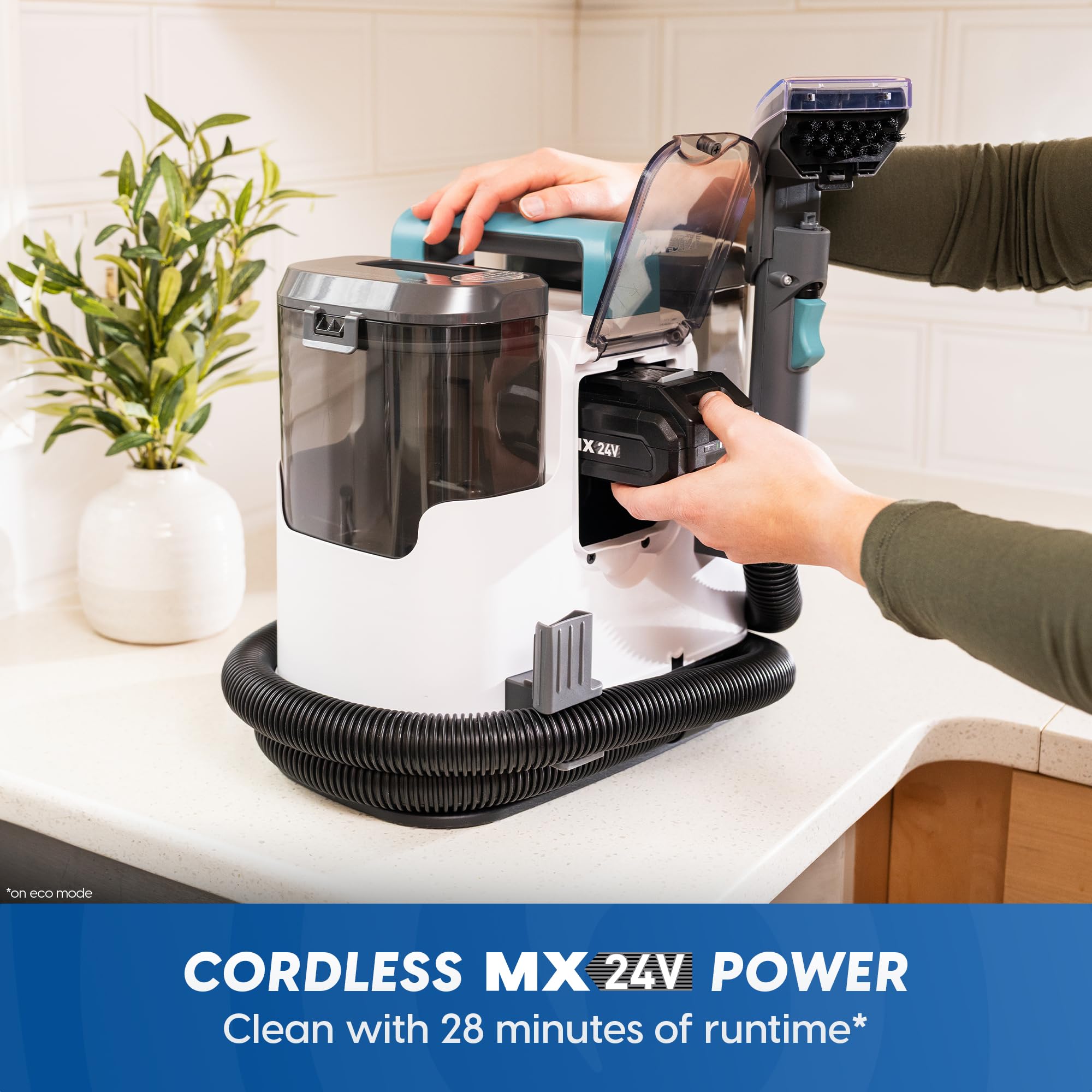 600 Series Cordless Portable Carpet & Upholstery Cleaner Machine