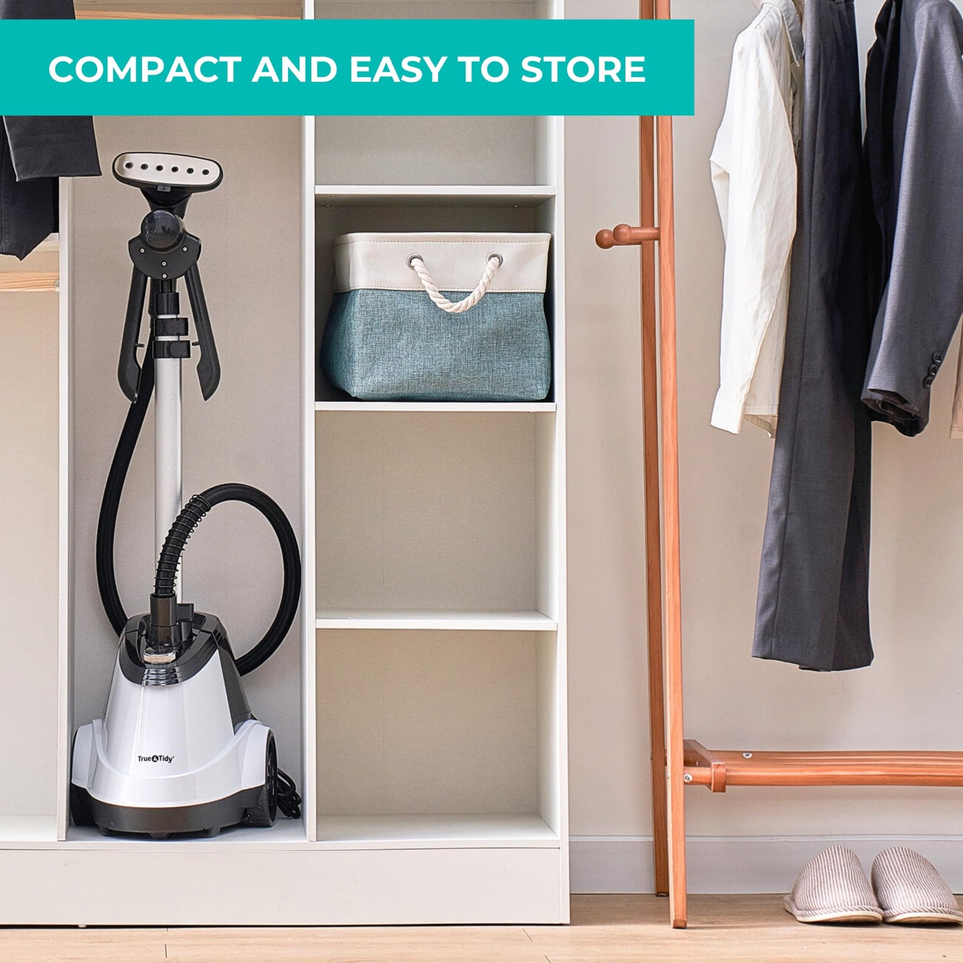 Heavy Duty Commercial Full Size Standing Garment Steamer for Clothes with Extra Large 3L