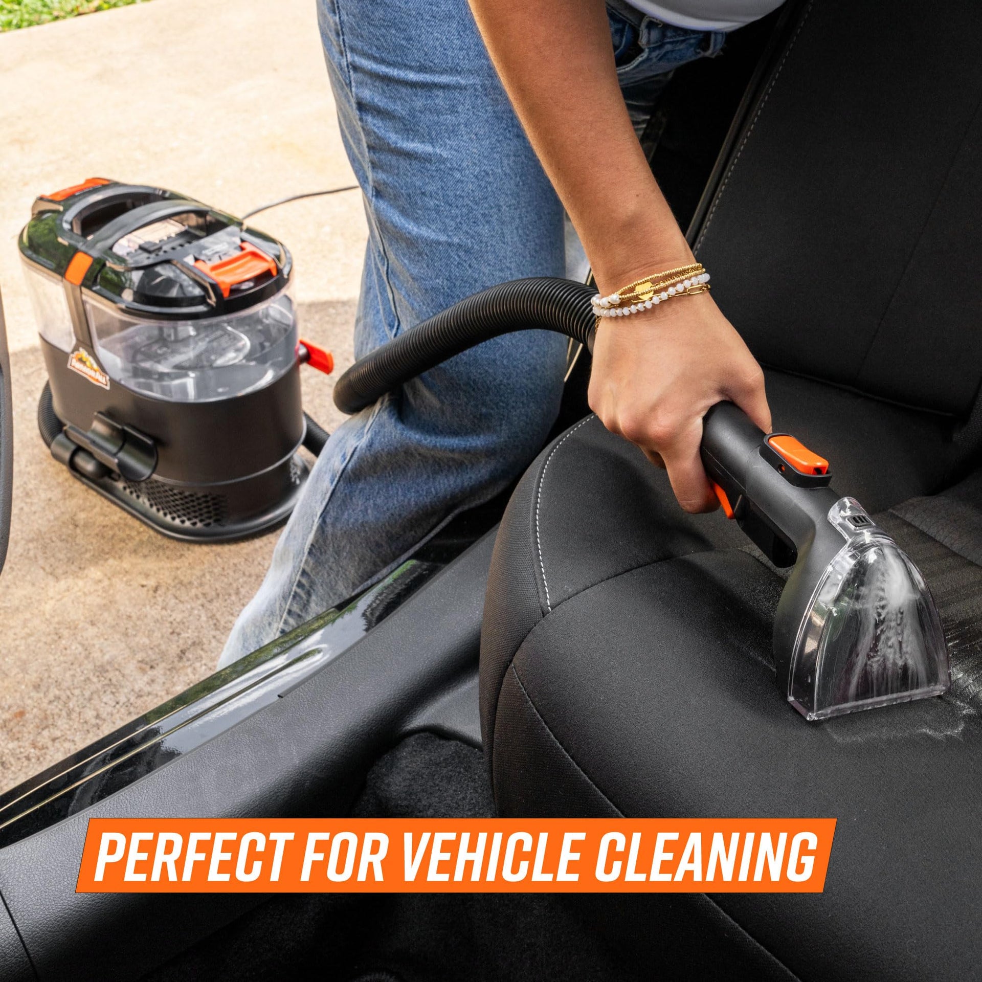 SCA702 901 7 Amp Portable Spot Cleaner for Car Cleaning