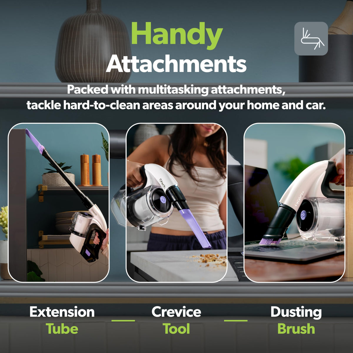 Multi Platinum Cordless Handheld Vacuum Cleaner