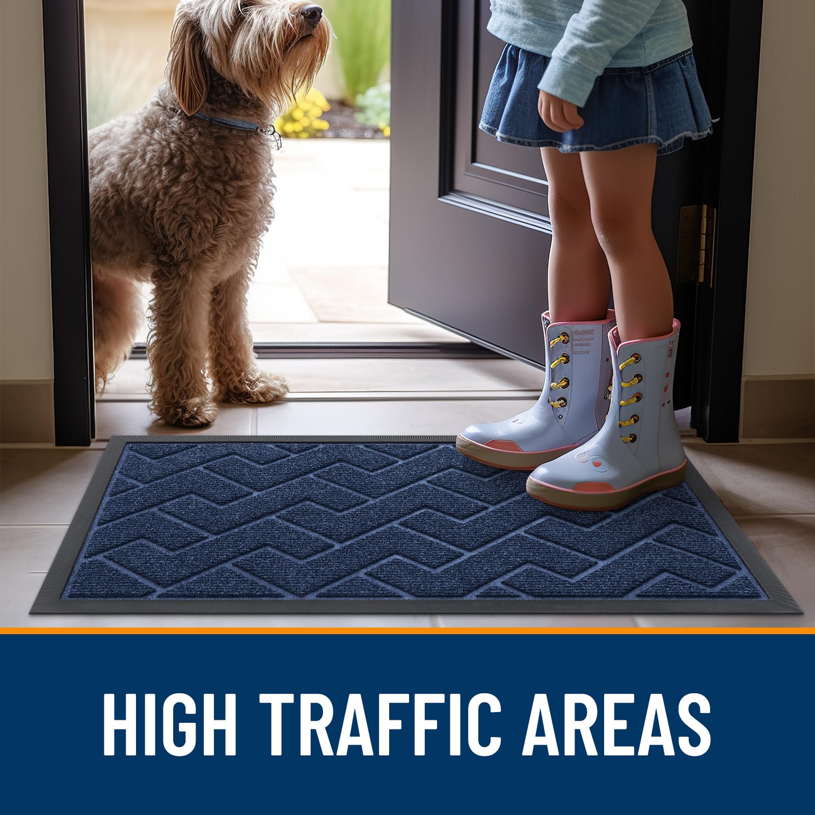 Front Door Mat Outside 59x34