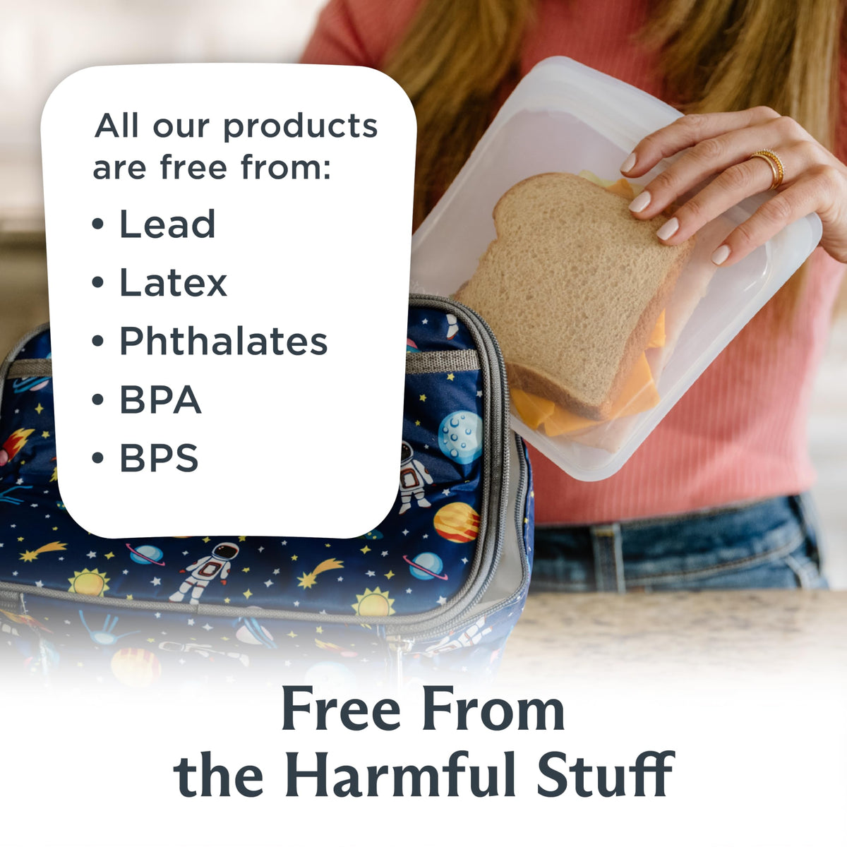 Premium Reusable Silicone Food Storage Bags