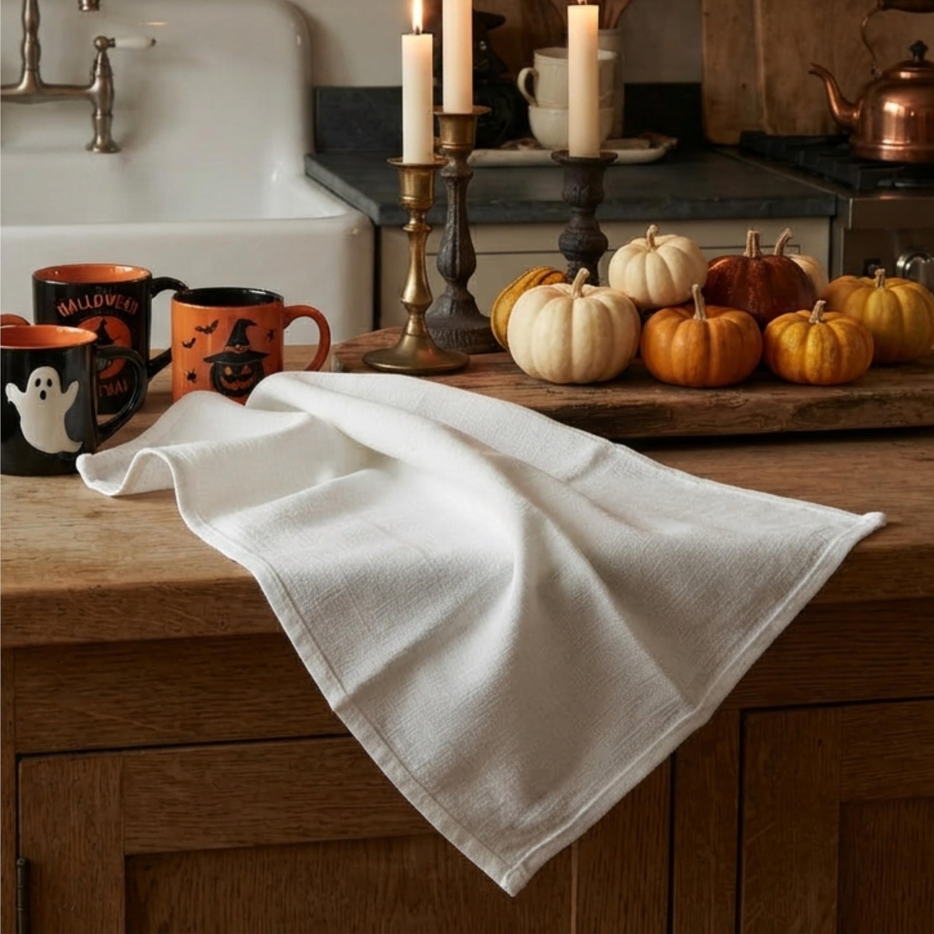 7 Pack Flat Flour Sack Towels (7 Count)