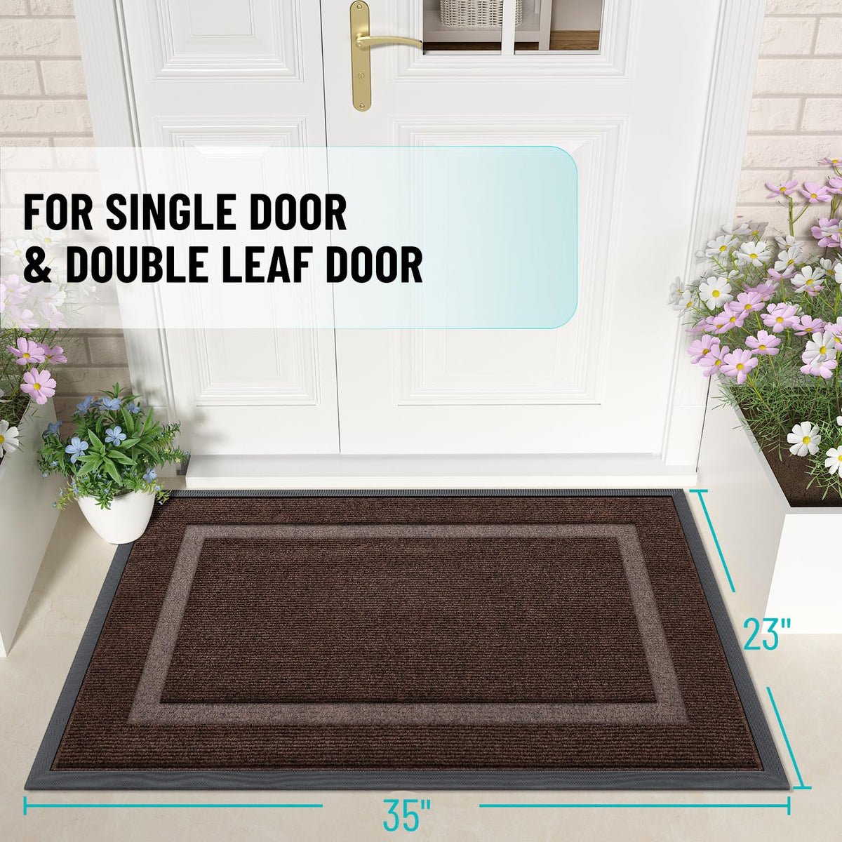 Front Door Mat Outside 35x23