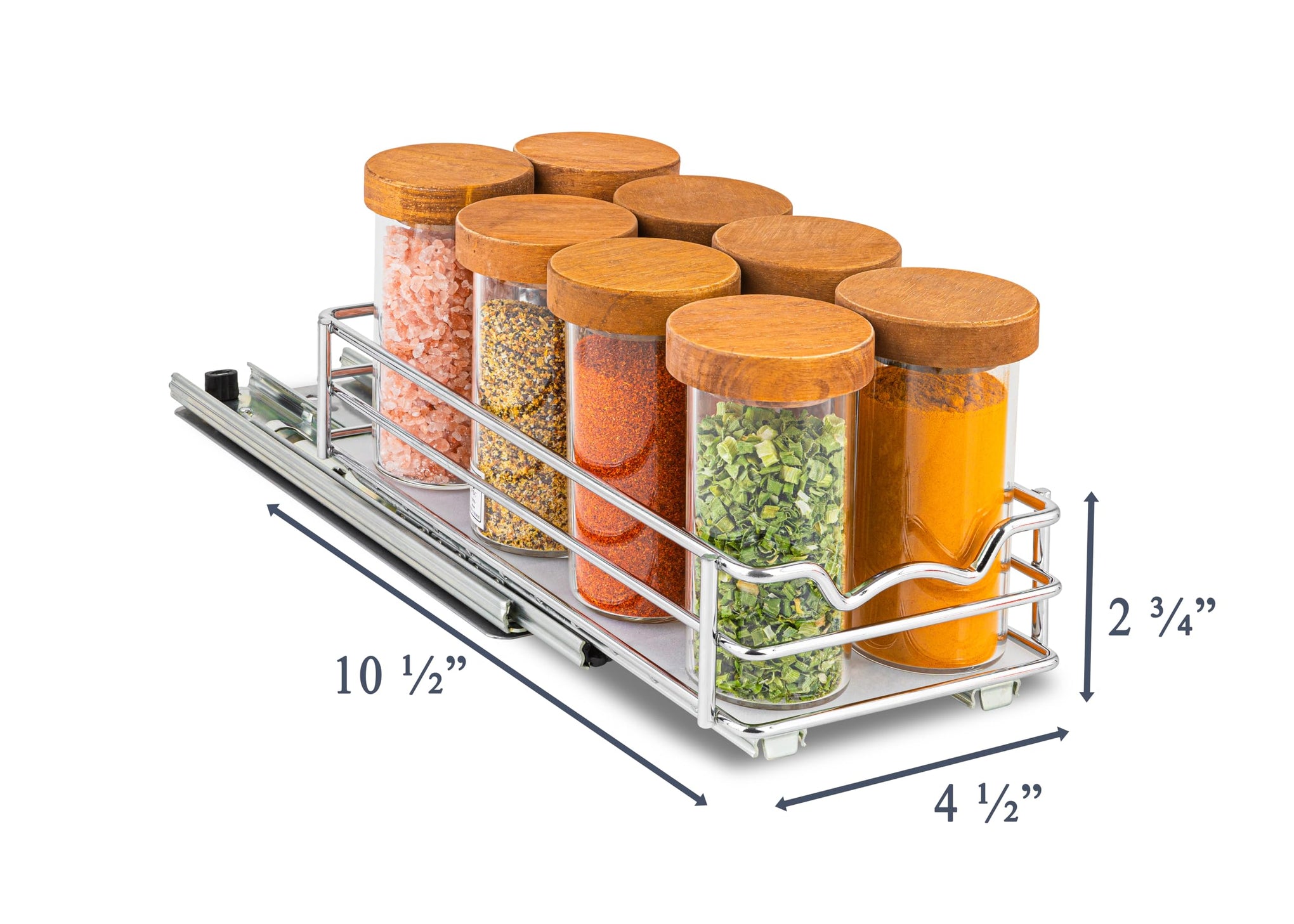 Pull Out Cabinet Organizer for Spices