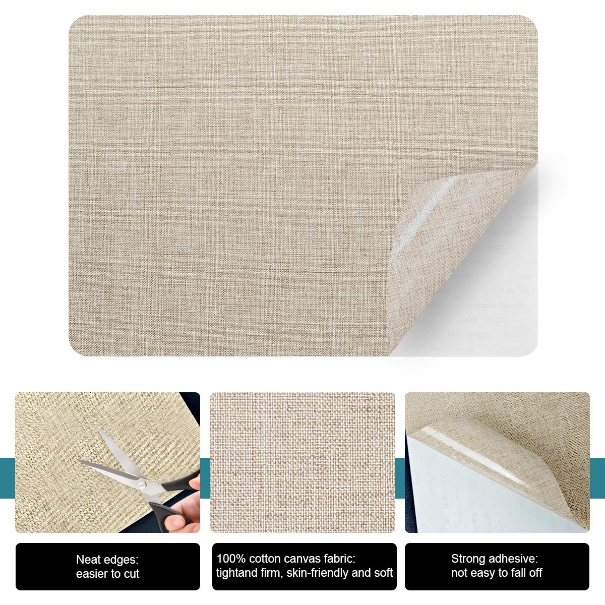 2Pcs Linen Repair Patches (2 Count)