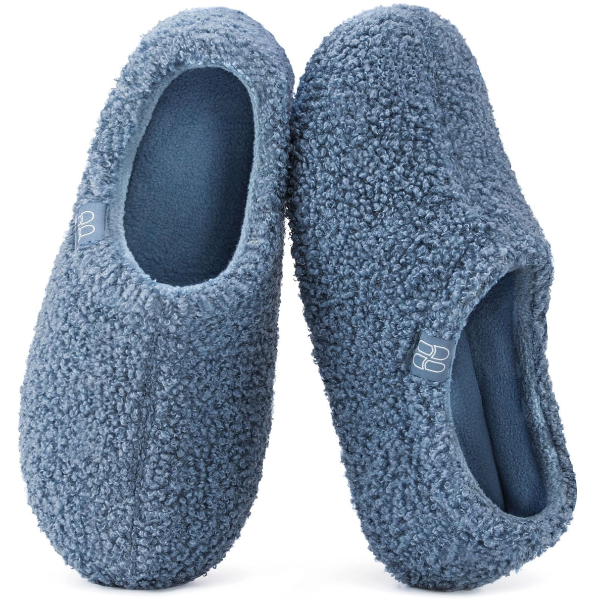 Women's Fuzzy Curly Fur Loafer Slippers