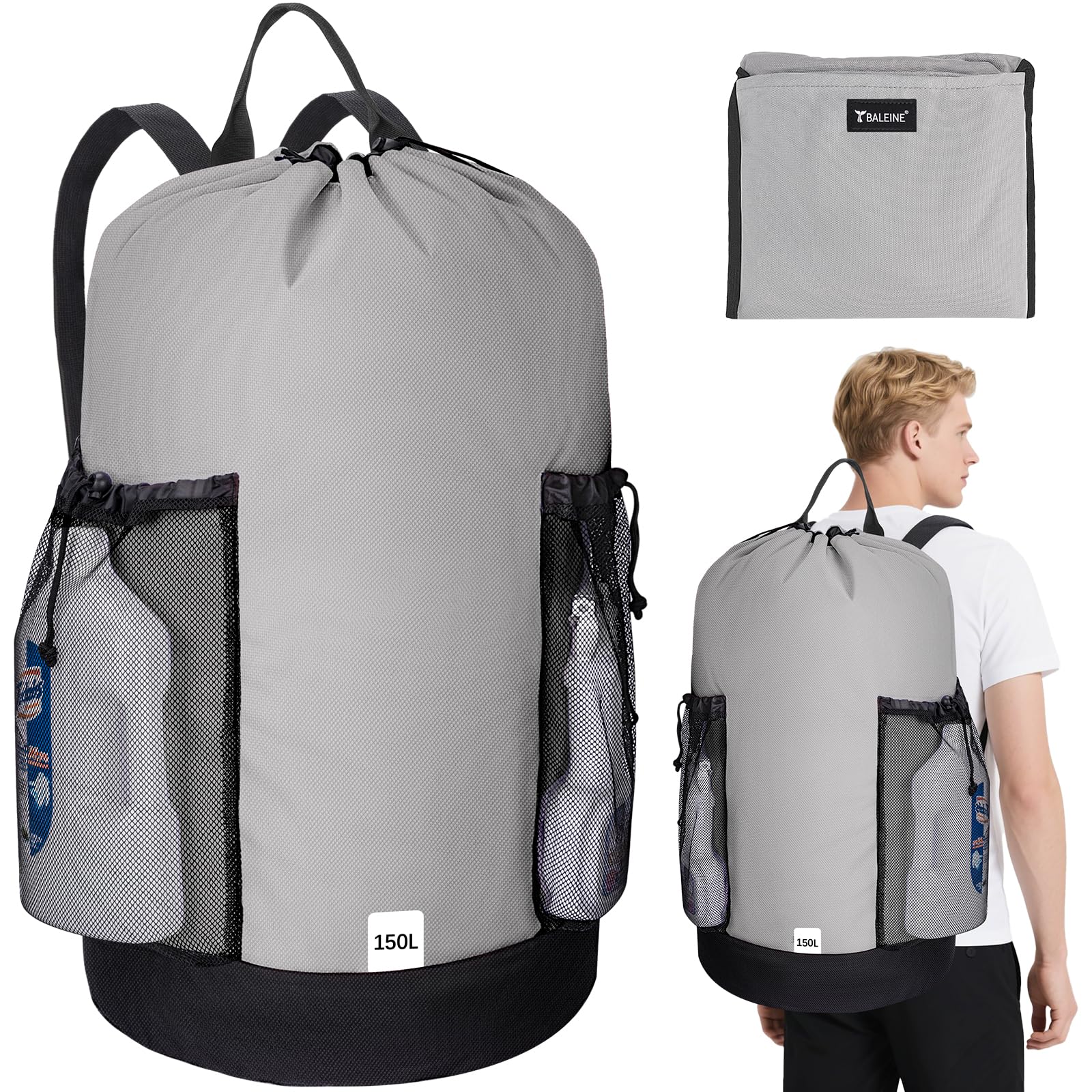 150L Laundry Bag Backpack
