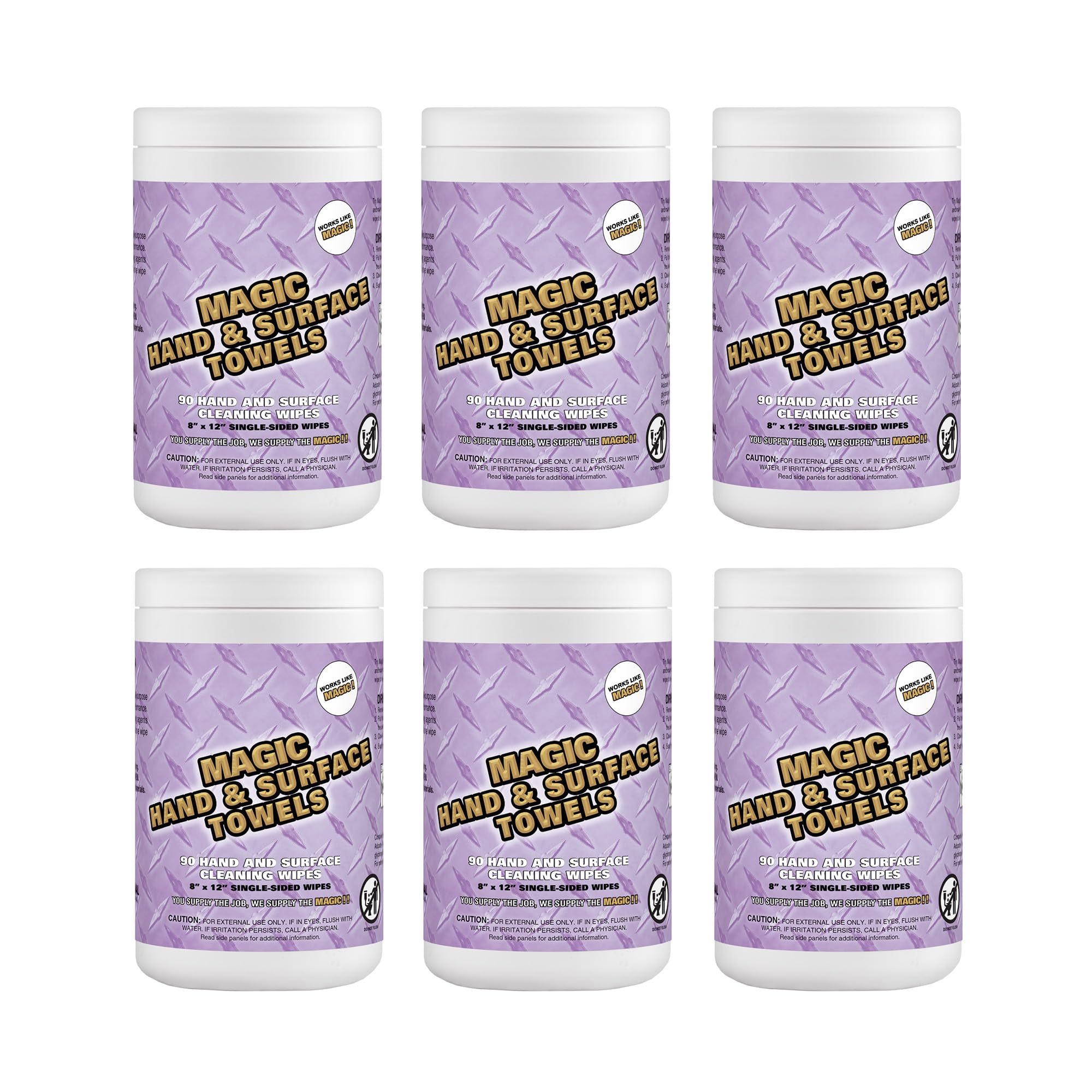 Magic Heavy Duty Cleaning Wipes (540 Count)