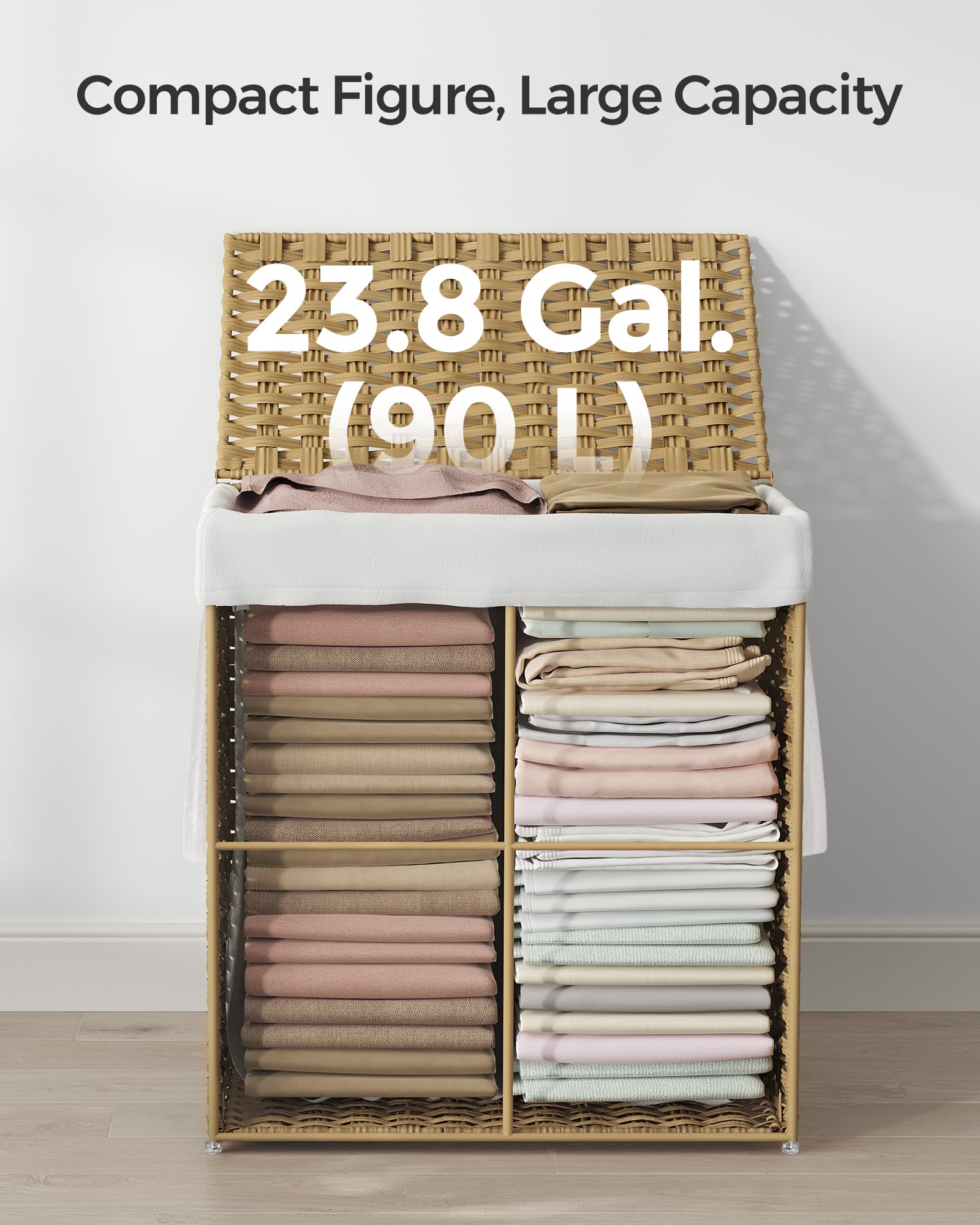 Laundry Hamper with Lid