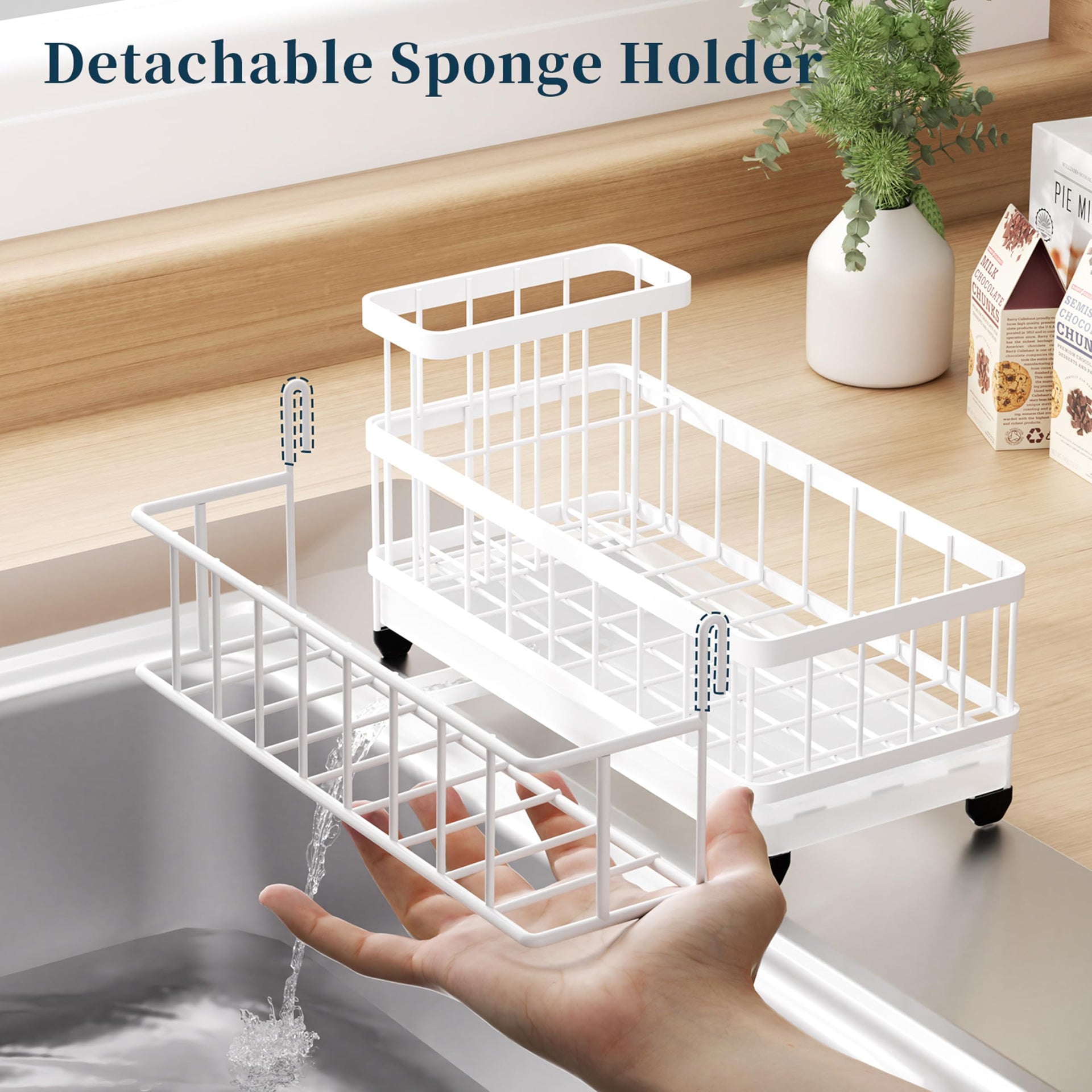 Sponge Holder for Kitchen Sink