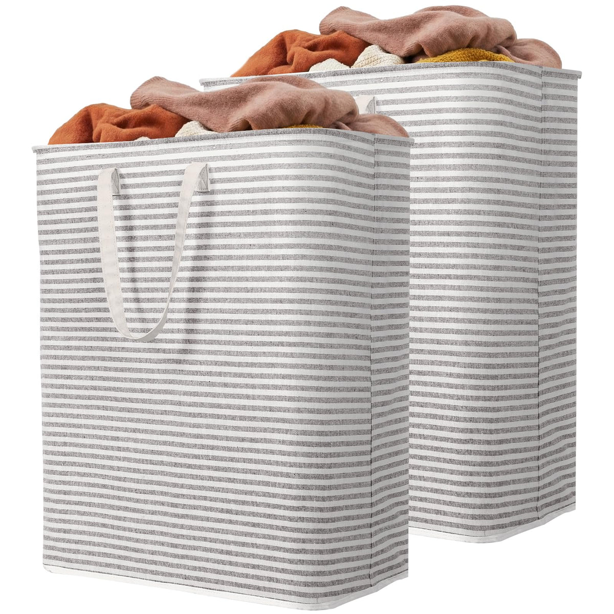 2 Pack Laundry Basket 125L Each (2 Count)