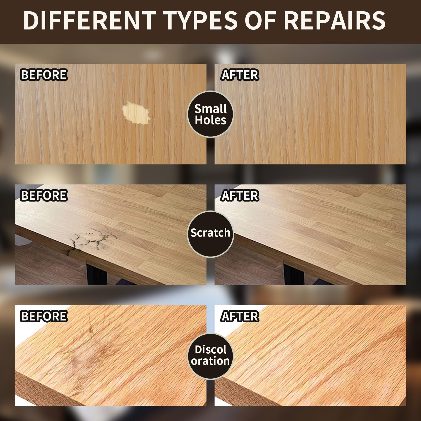 Wood Repair Kit (7 Count)