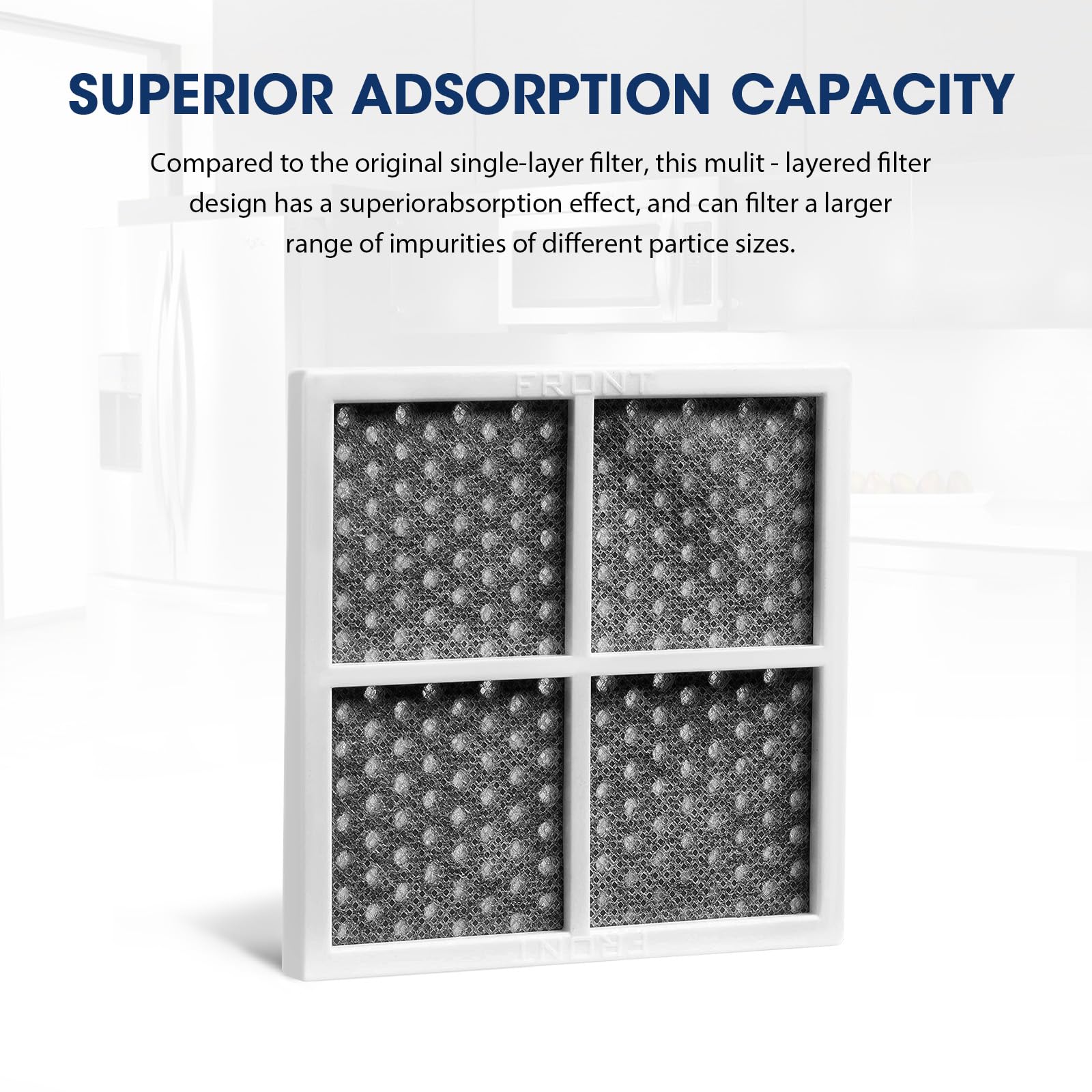 LT120F Refrigerator Air Filter Replacement for LG LT120F (3 Count)
