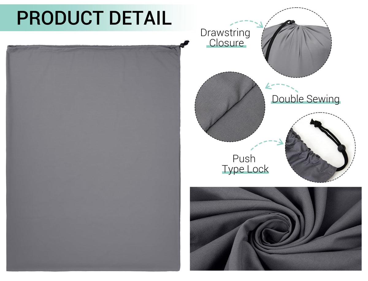 Bulk Travel Laundry Bag (24 Count)