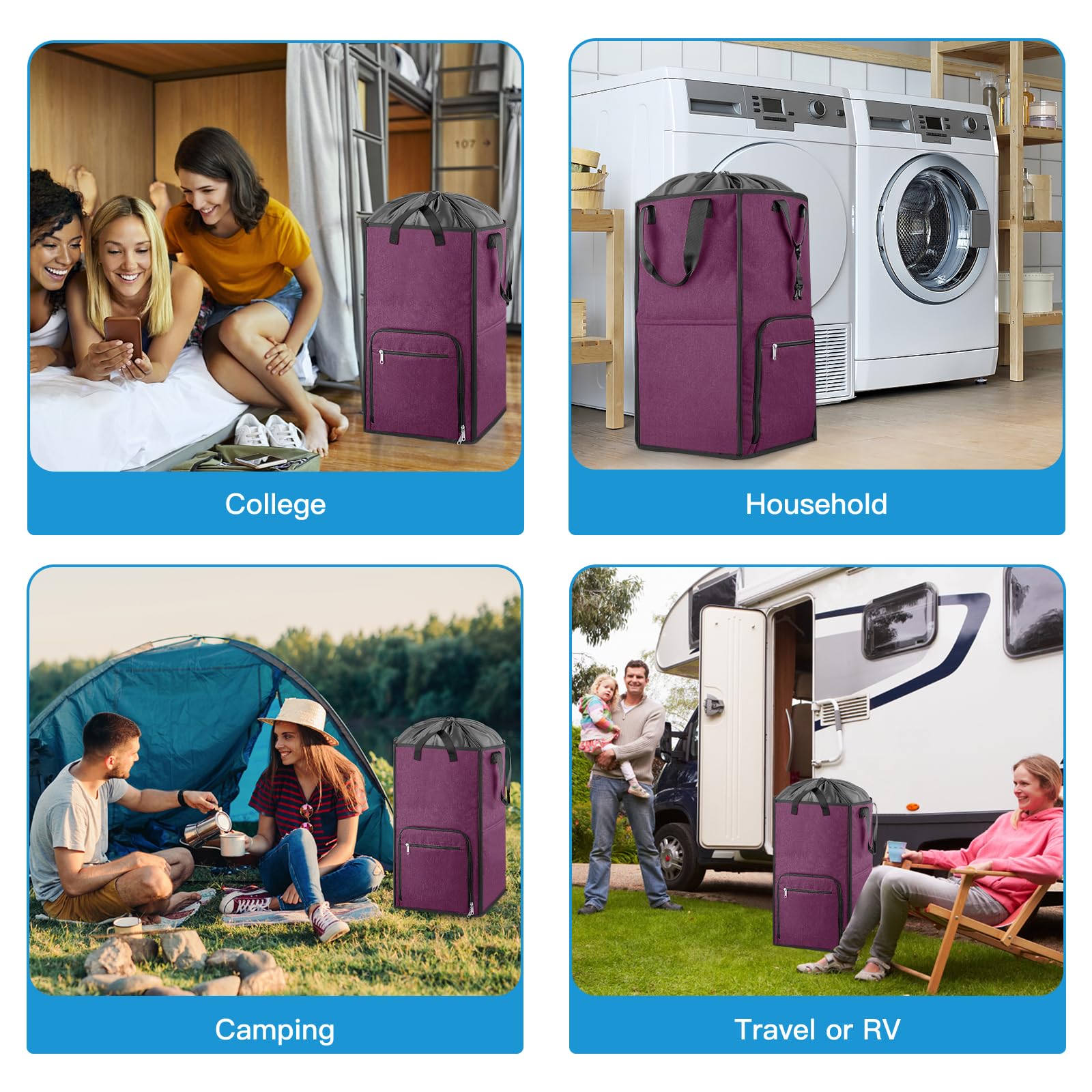 Laundry Tote Basket
