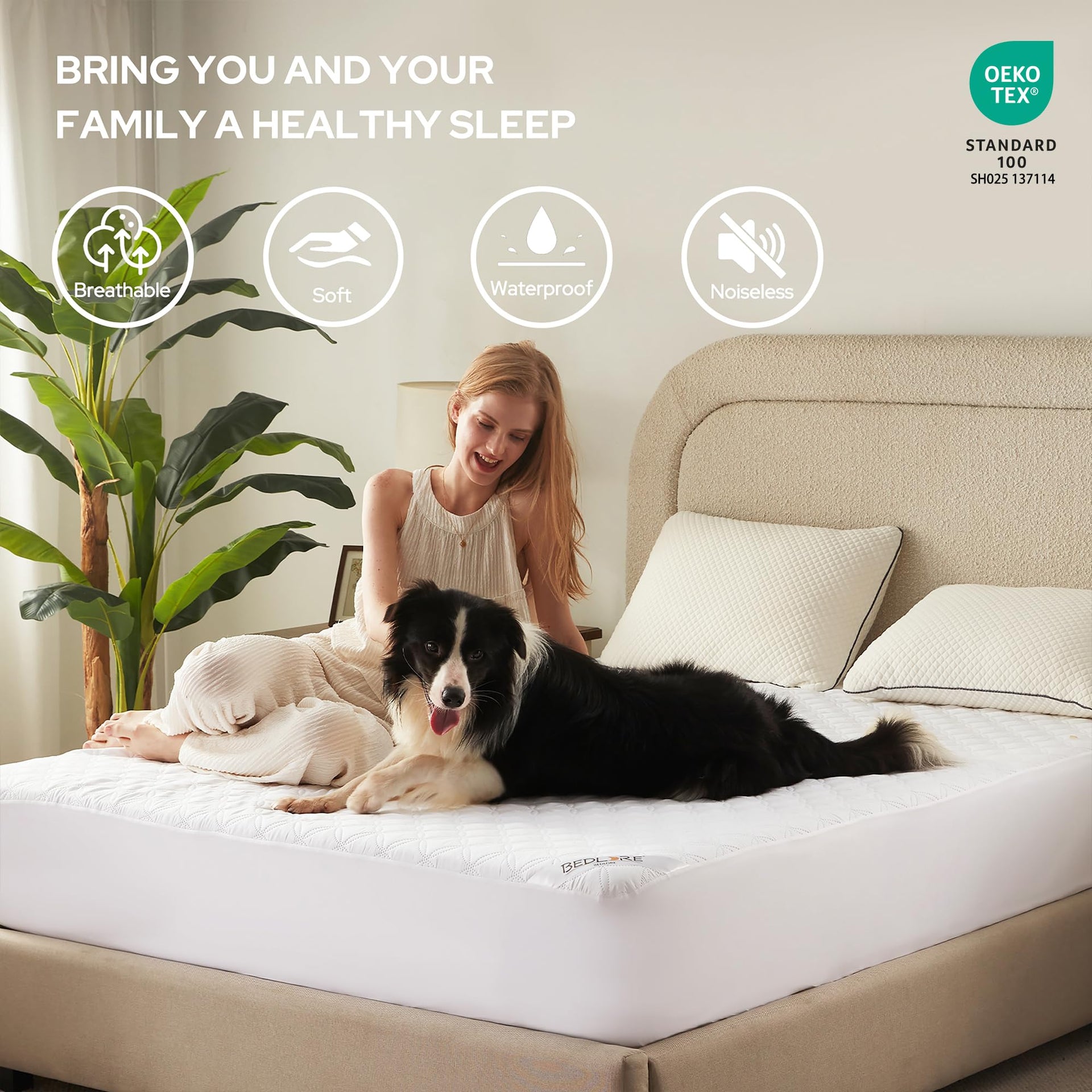 Waterproof California King Mattress Protector