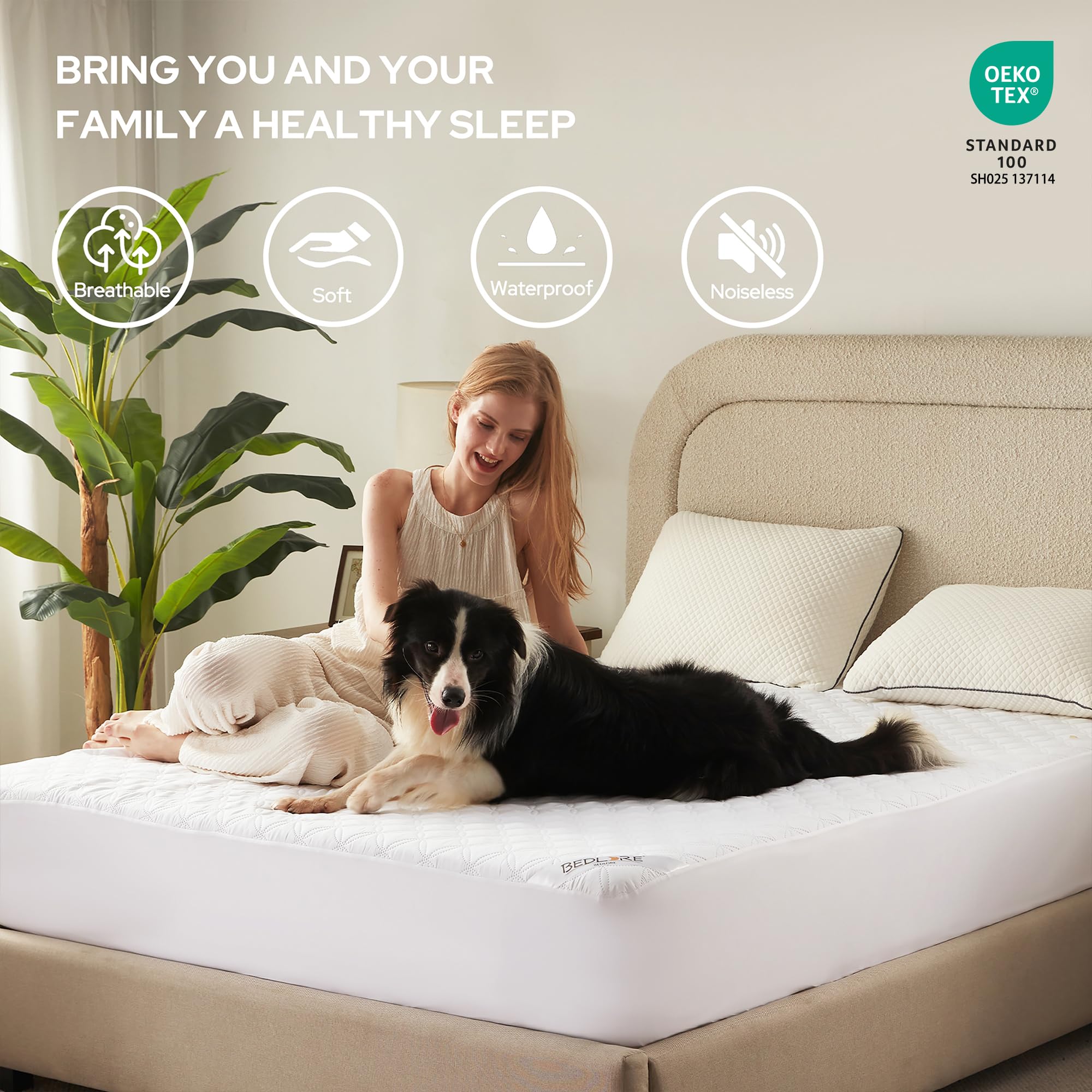 Waterproof California King Mattress Protector