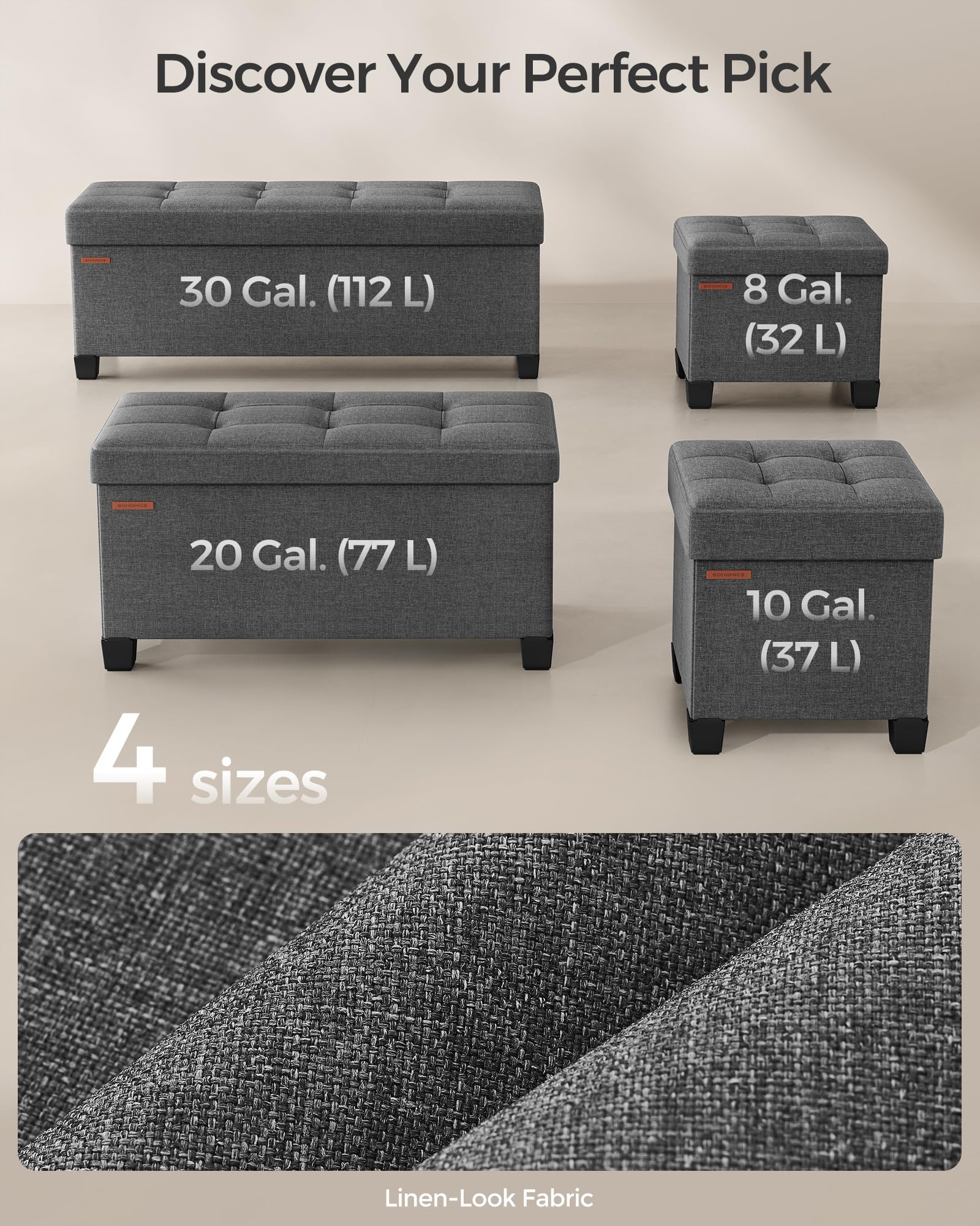 Storage Ottoman Bench