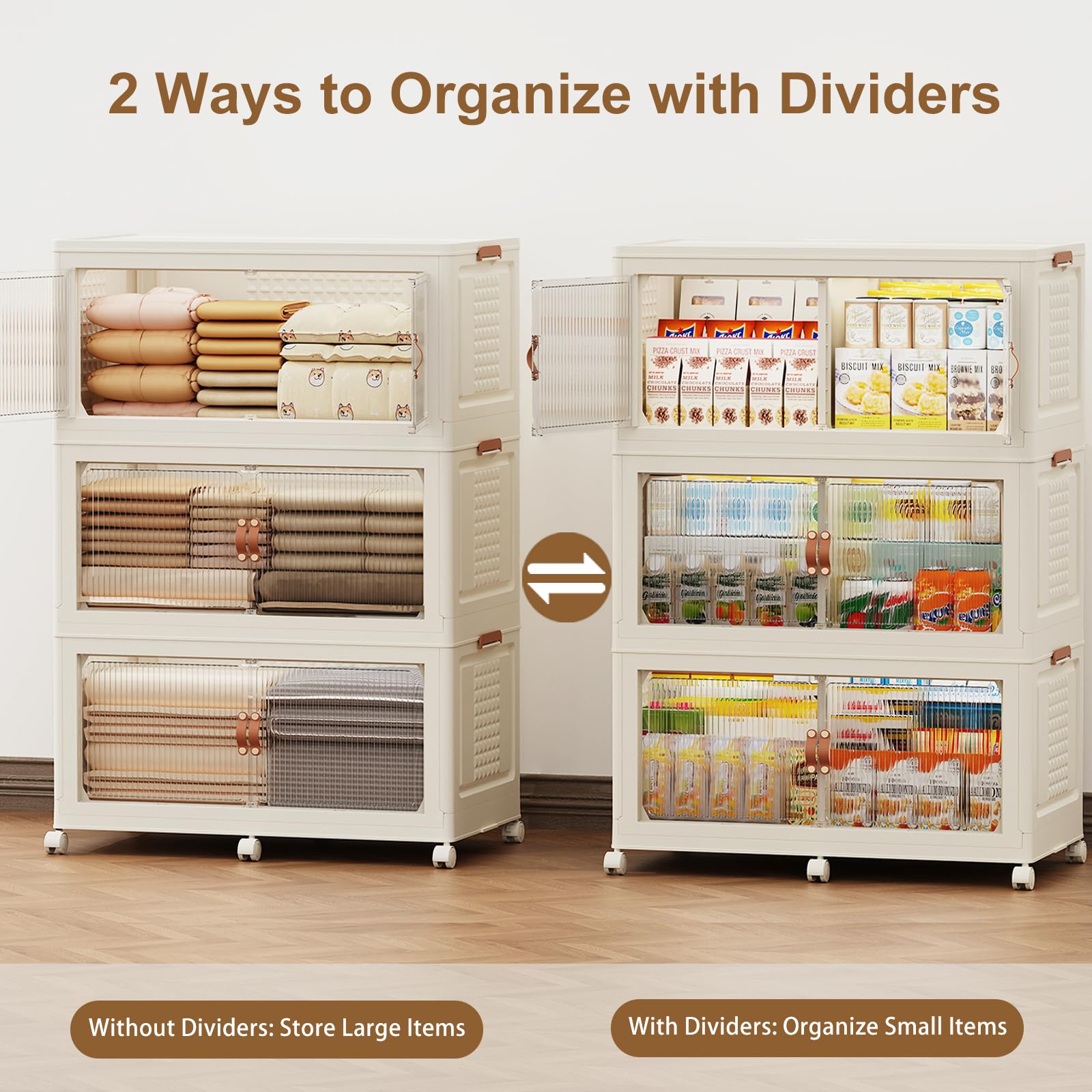 579Qt Stackable Storage Bins