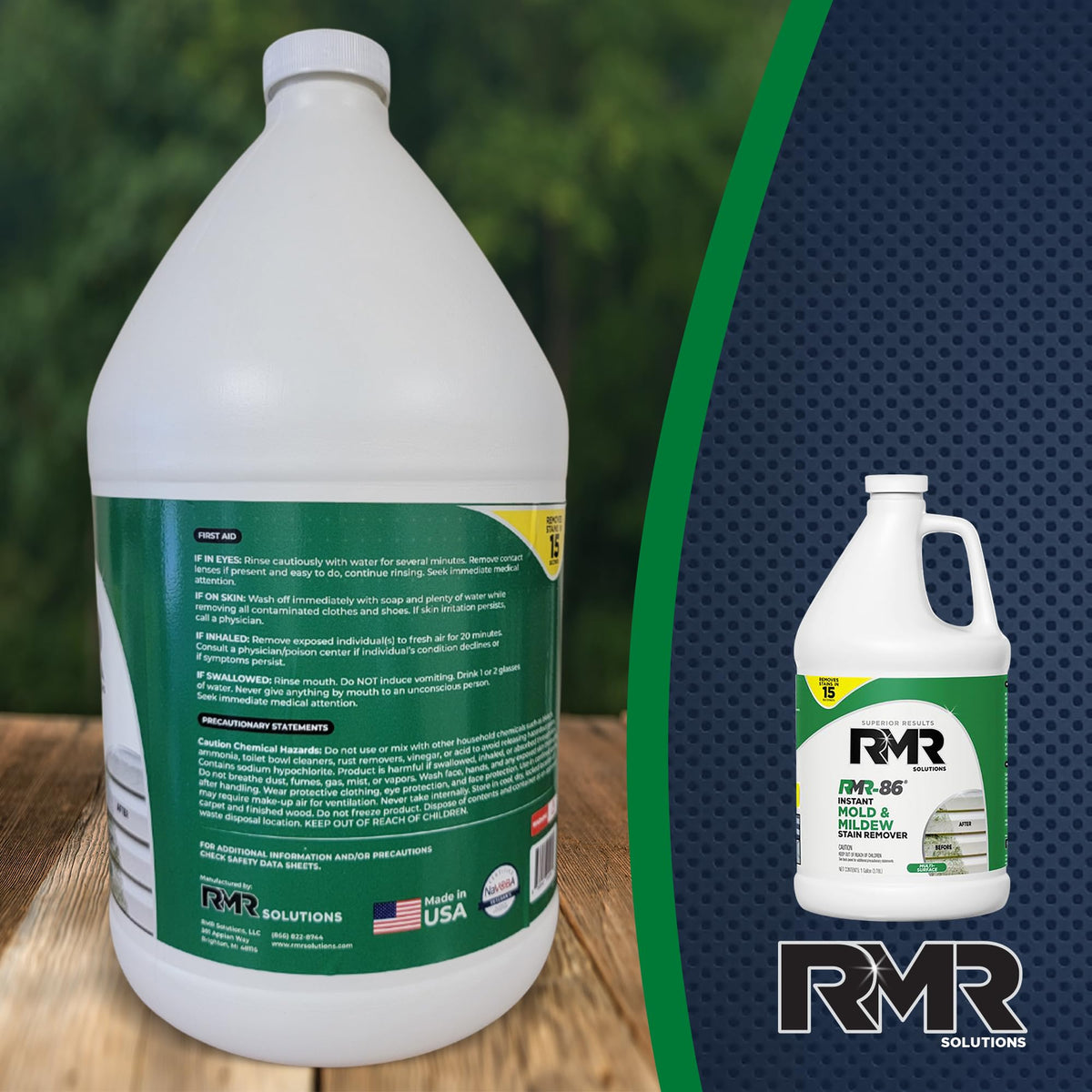 RMR 86 Instant Mold and Mildew Stain Remover Spray (128 Fl Oz) - ModHome Supplies
