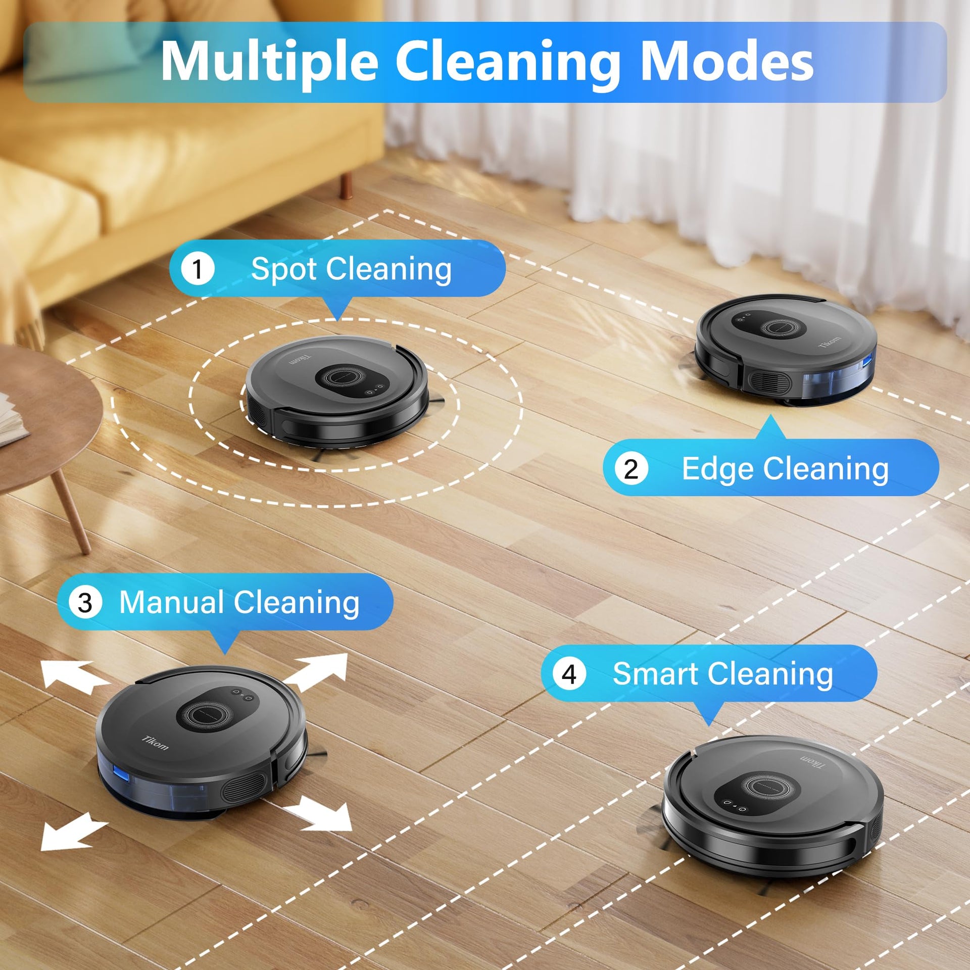 Robot Vacuum and Mop Combo