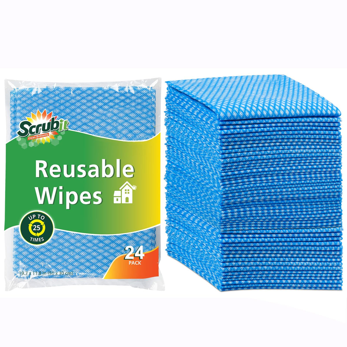 Reusable Handy Wipes (24 Count)