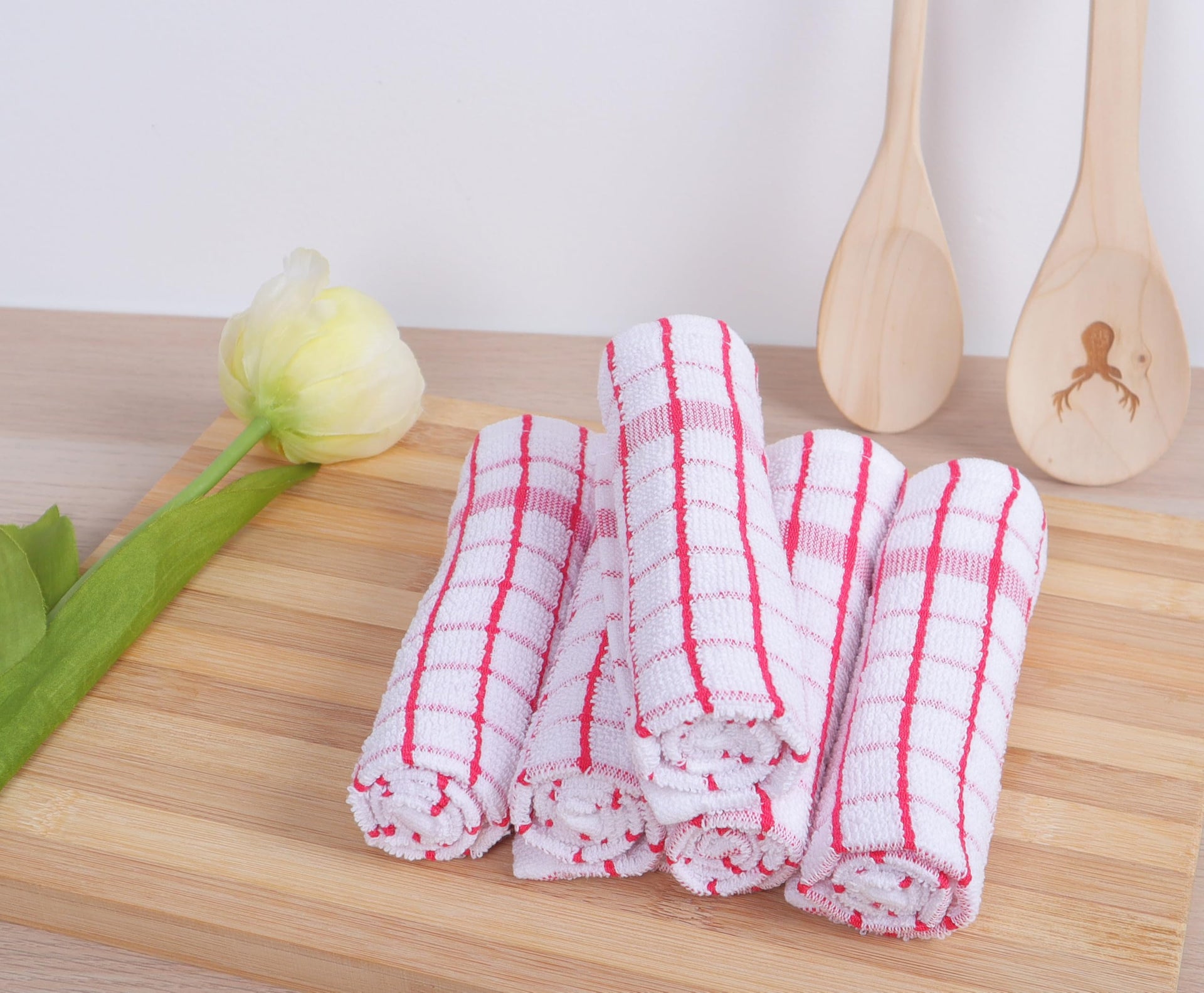 Kitchen Dish Cloths Set of 8 (8 Count)