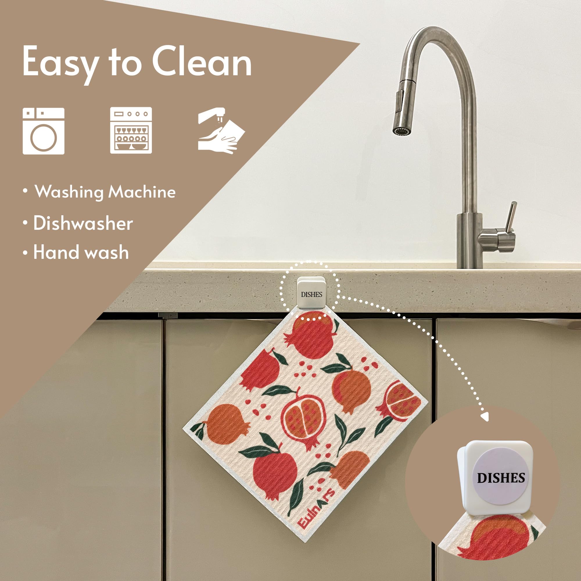 Swedish Dishcloths for Kitchen (8 Count)