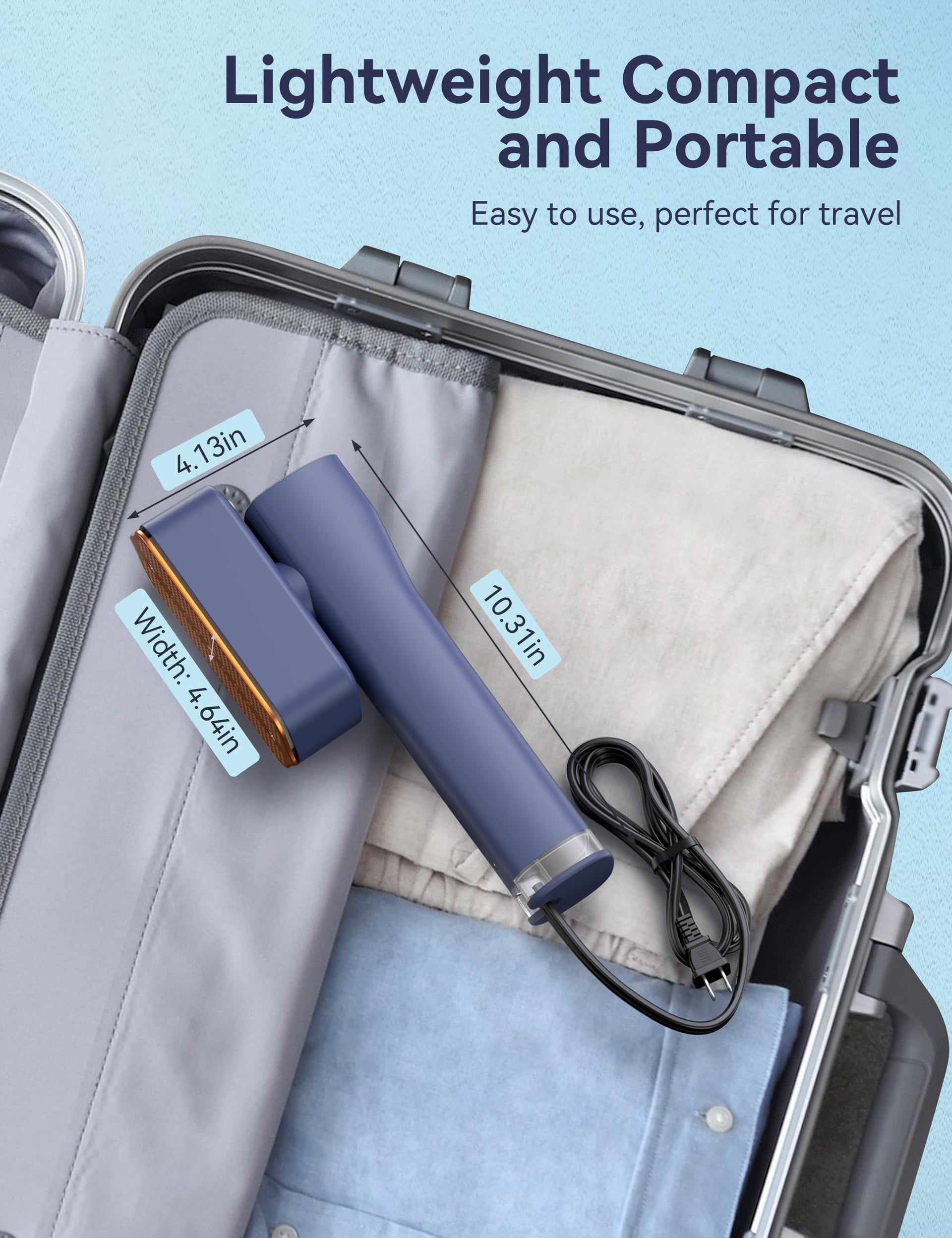 Steamer for Clothes Portable 2
