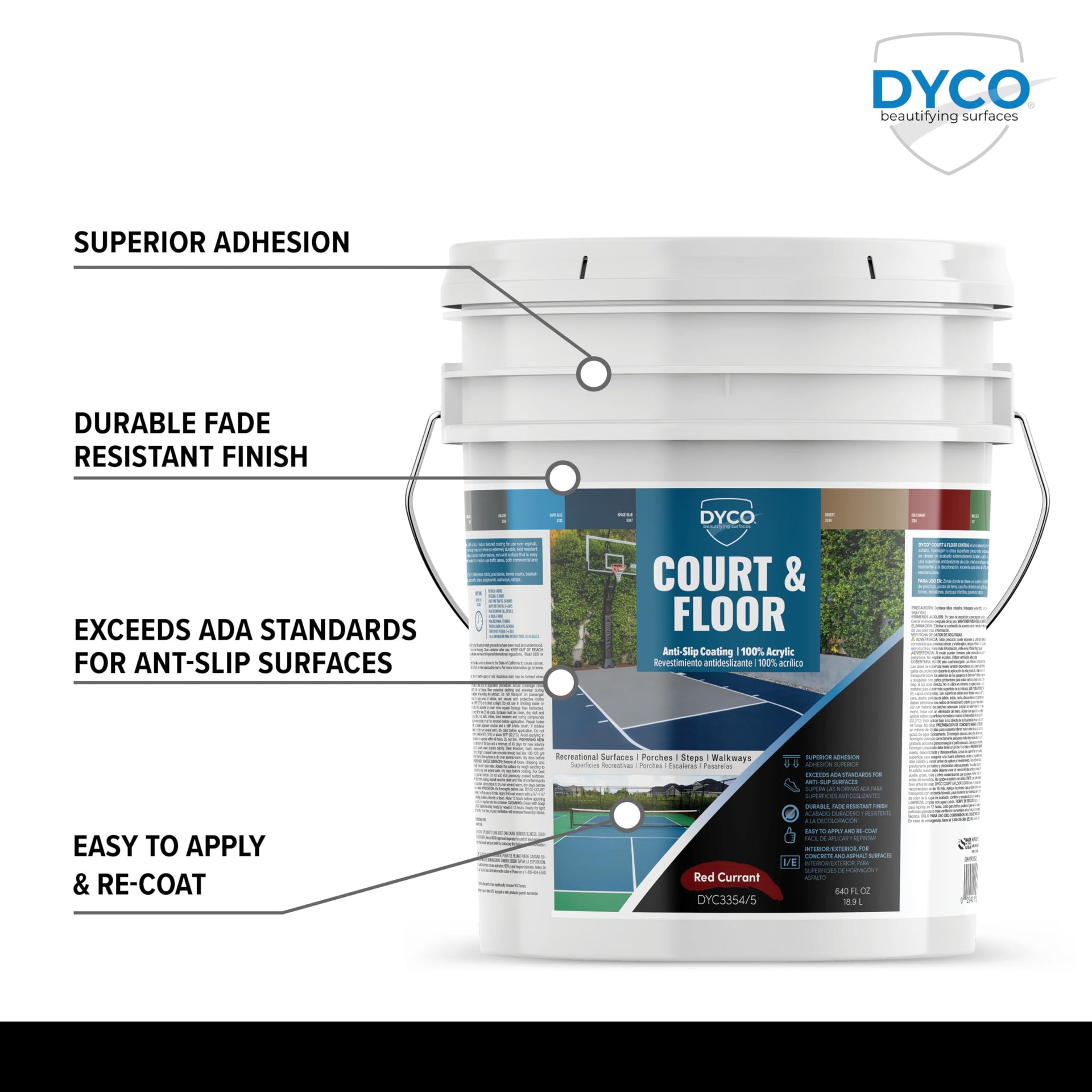 DYCO Court & Floor Anti (640 Fl Oz)