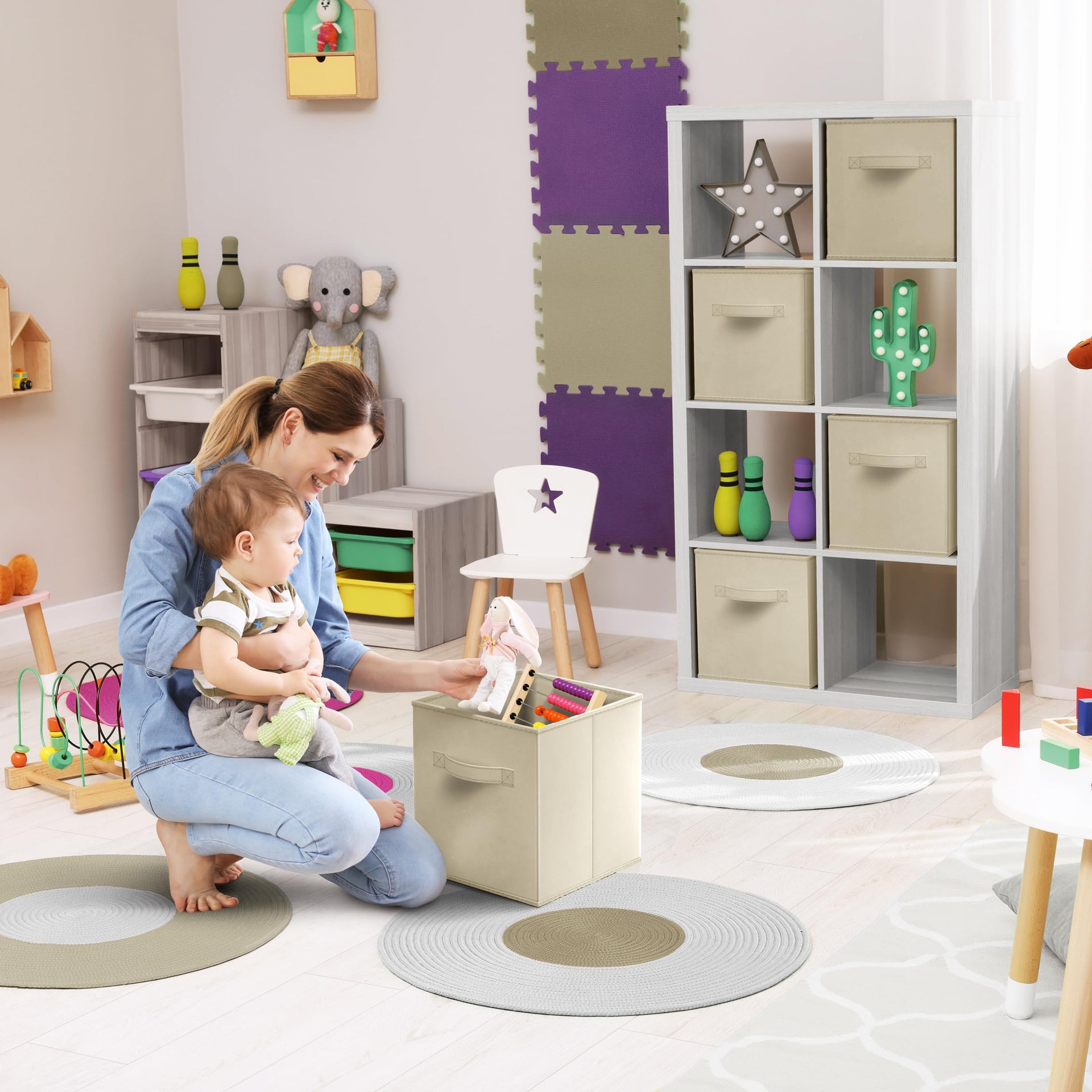 Fabric Storage Cubes