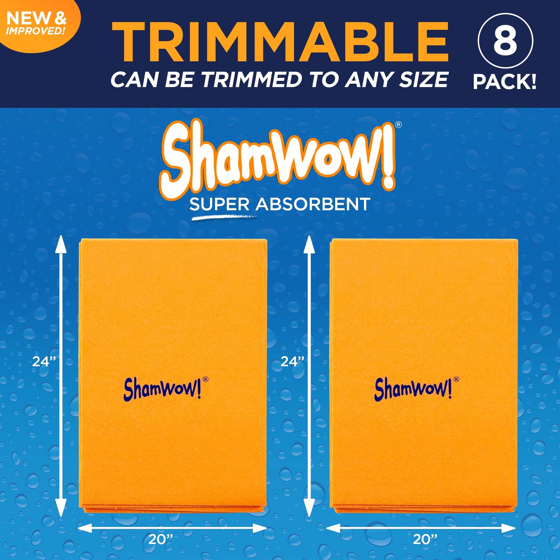 Shammy Cloth 8 (8 Count)