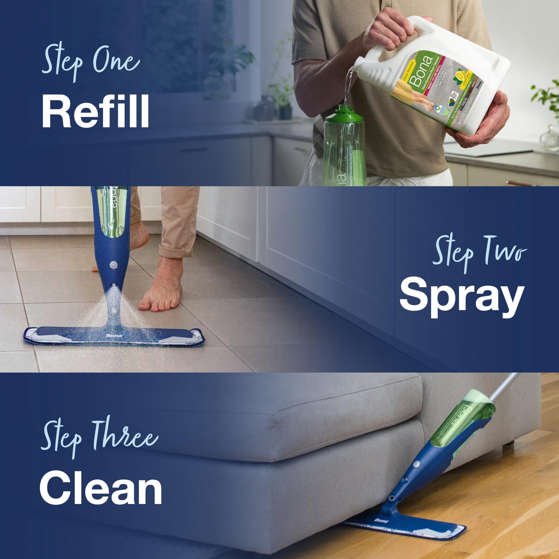 Multi Surface Floor Cleaner Refill (96 Fl Oz)
