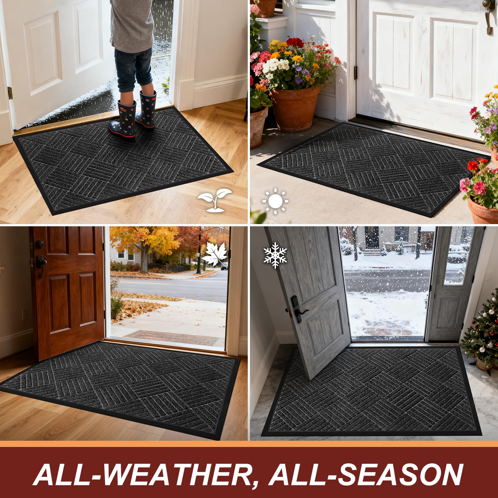 Indoor Outdoor Door Mat (8 Sq Ft)