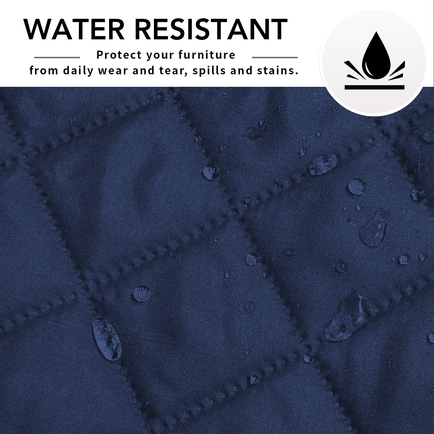 Reversible L Shape Sectional Couch Cover