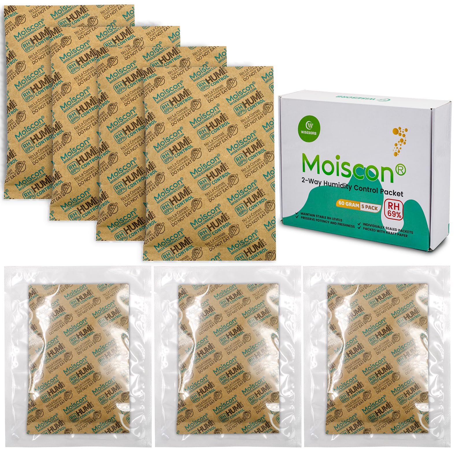 60 Gram 5 Pack 69% Two