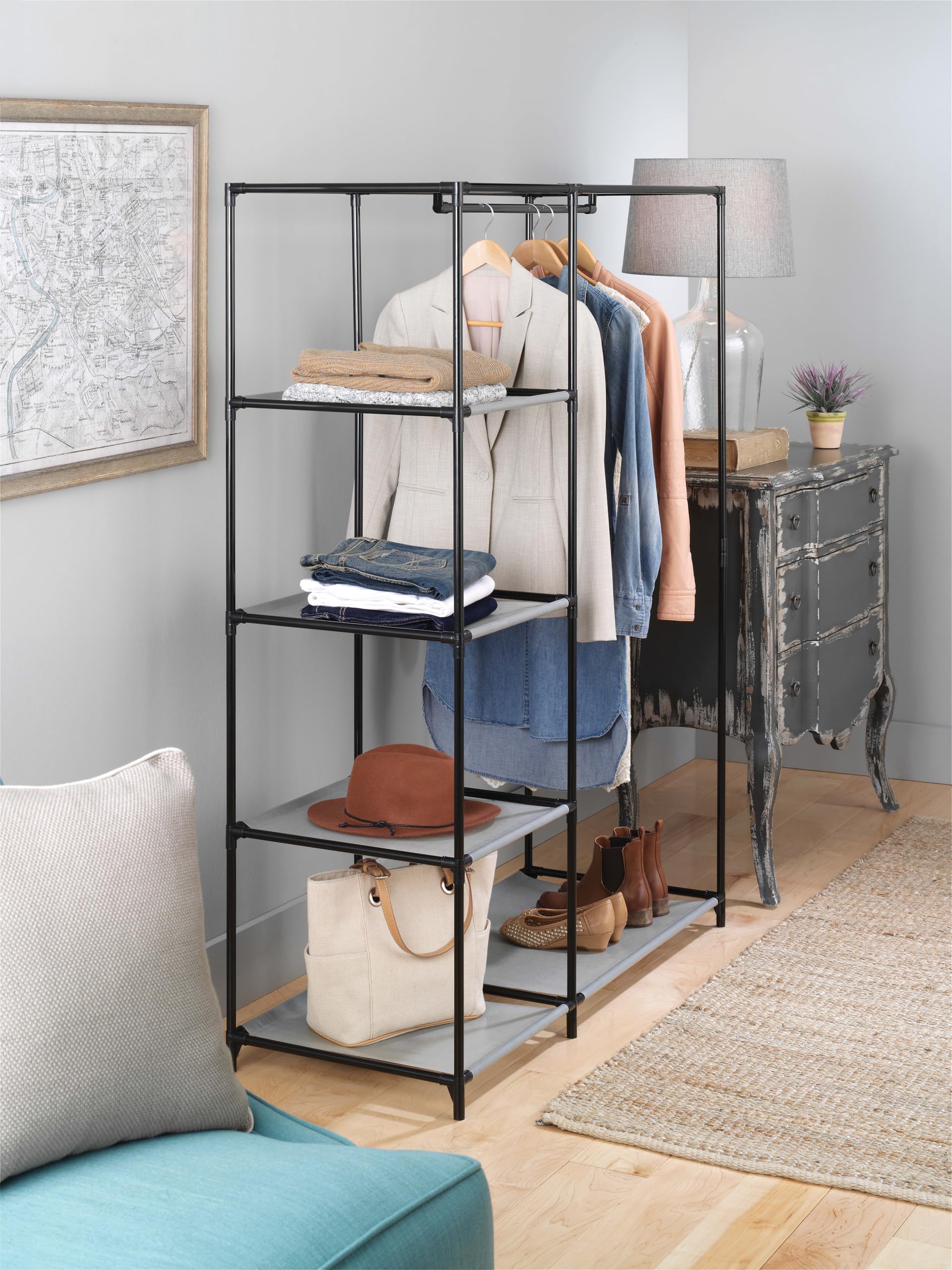 Spacemaker 5 Tier Wardrobe Closet