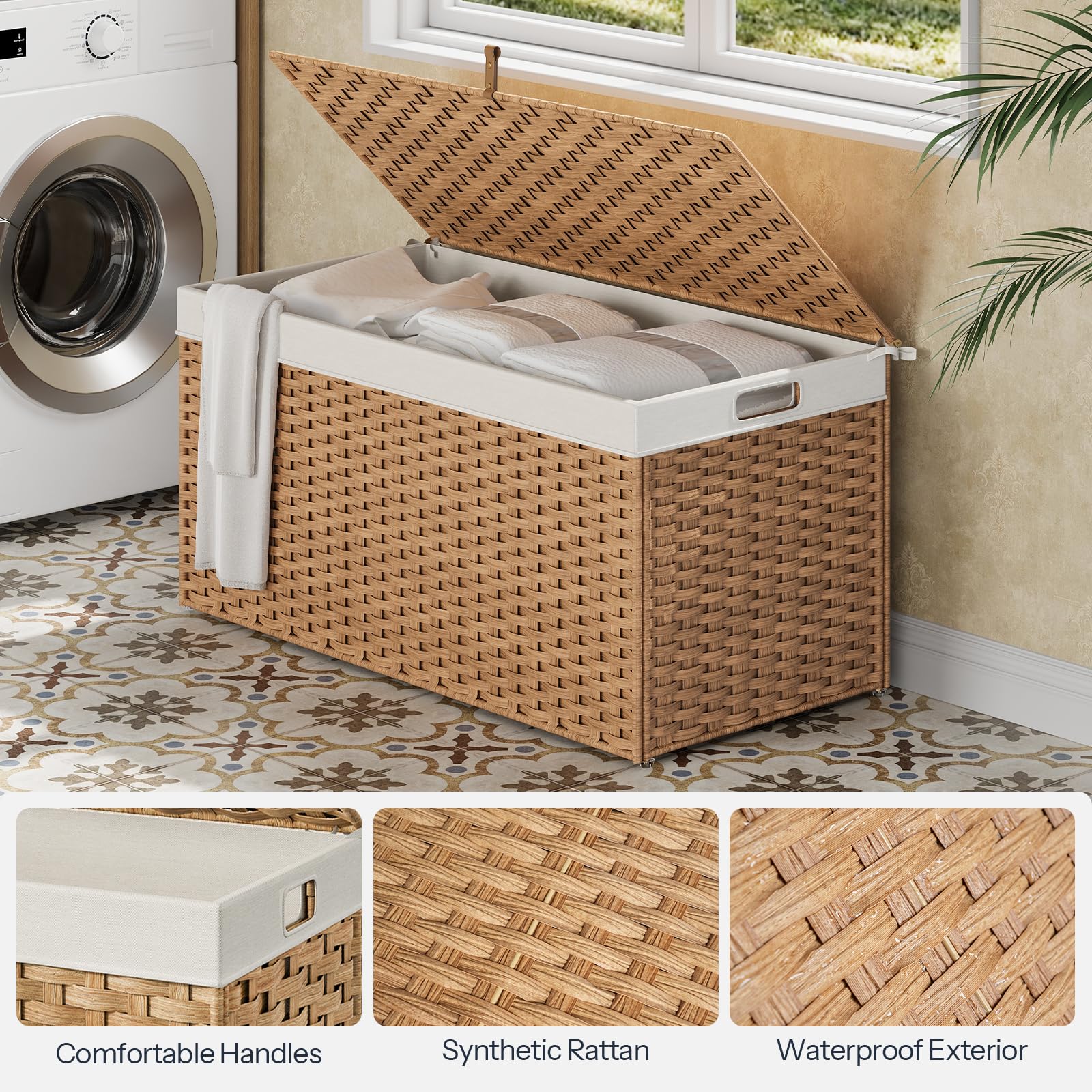 Storage Basket with Lid - ModHome Supplies