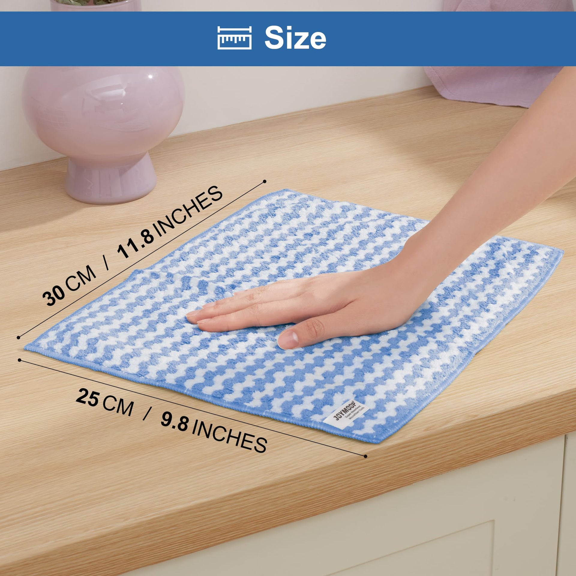 Microfiber Cleaning Cloth (8 Count)
