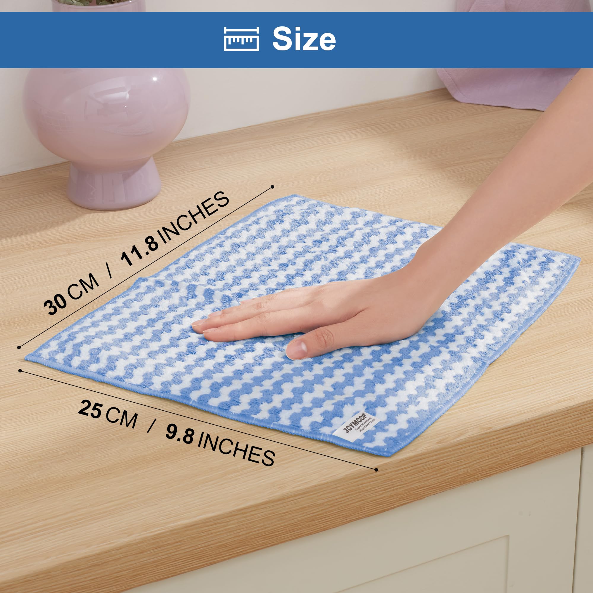 Microfiber Cleaning Cloth (8 Count)