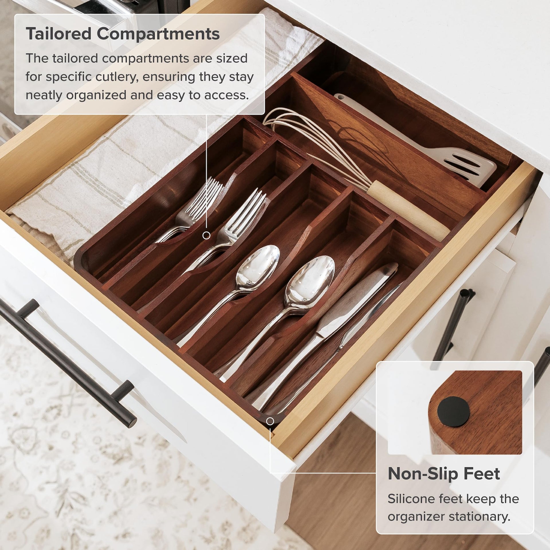 Silverware & Utensil Organizer
